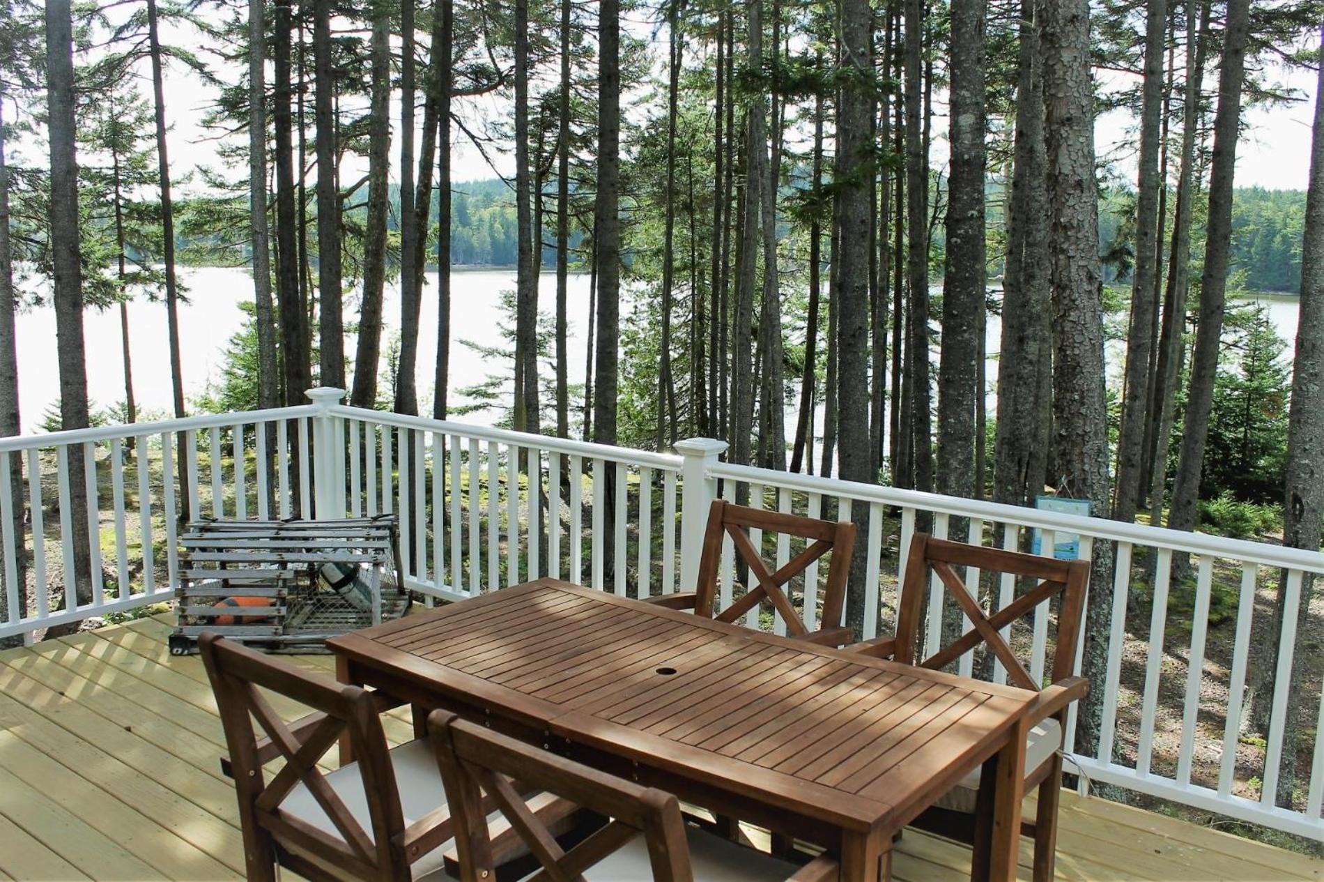 Sunset Cove Cottage private beach view 4