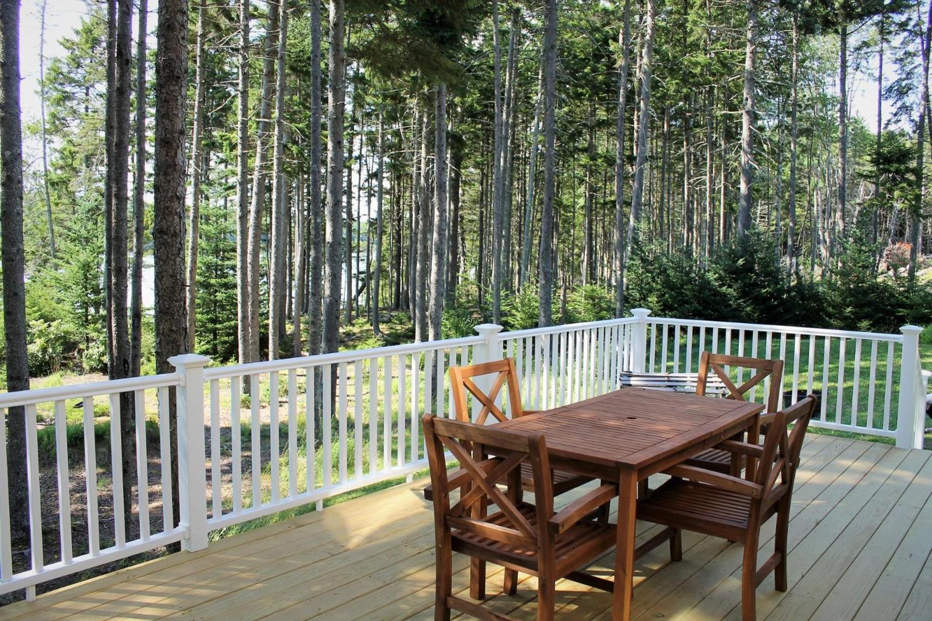 Sunset Cove Cottage private beach view 5