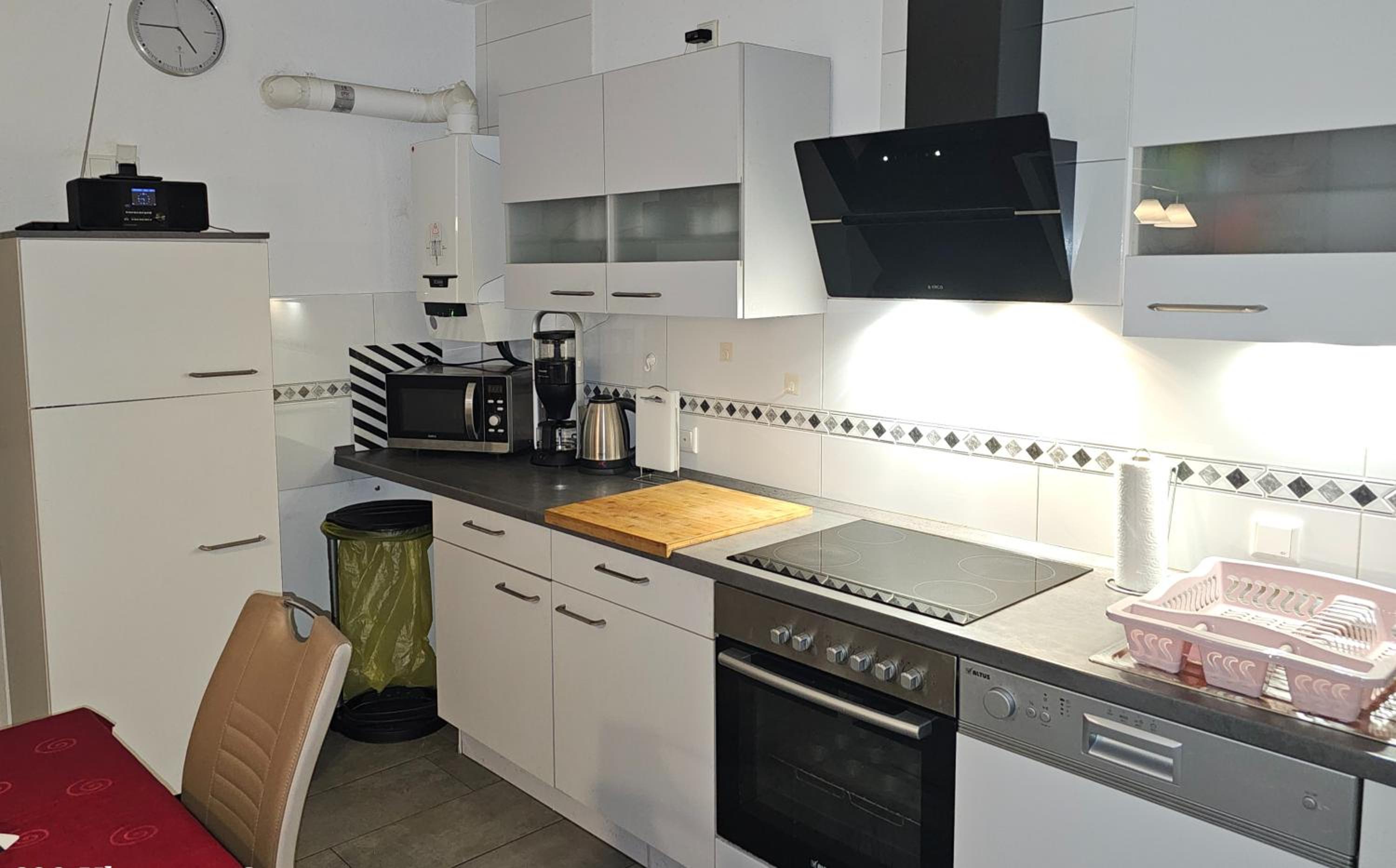 Gemütl Wohnung mit Blick auf den Hafen