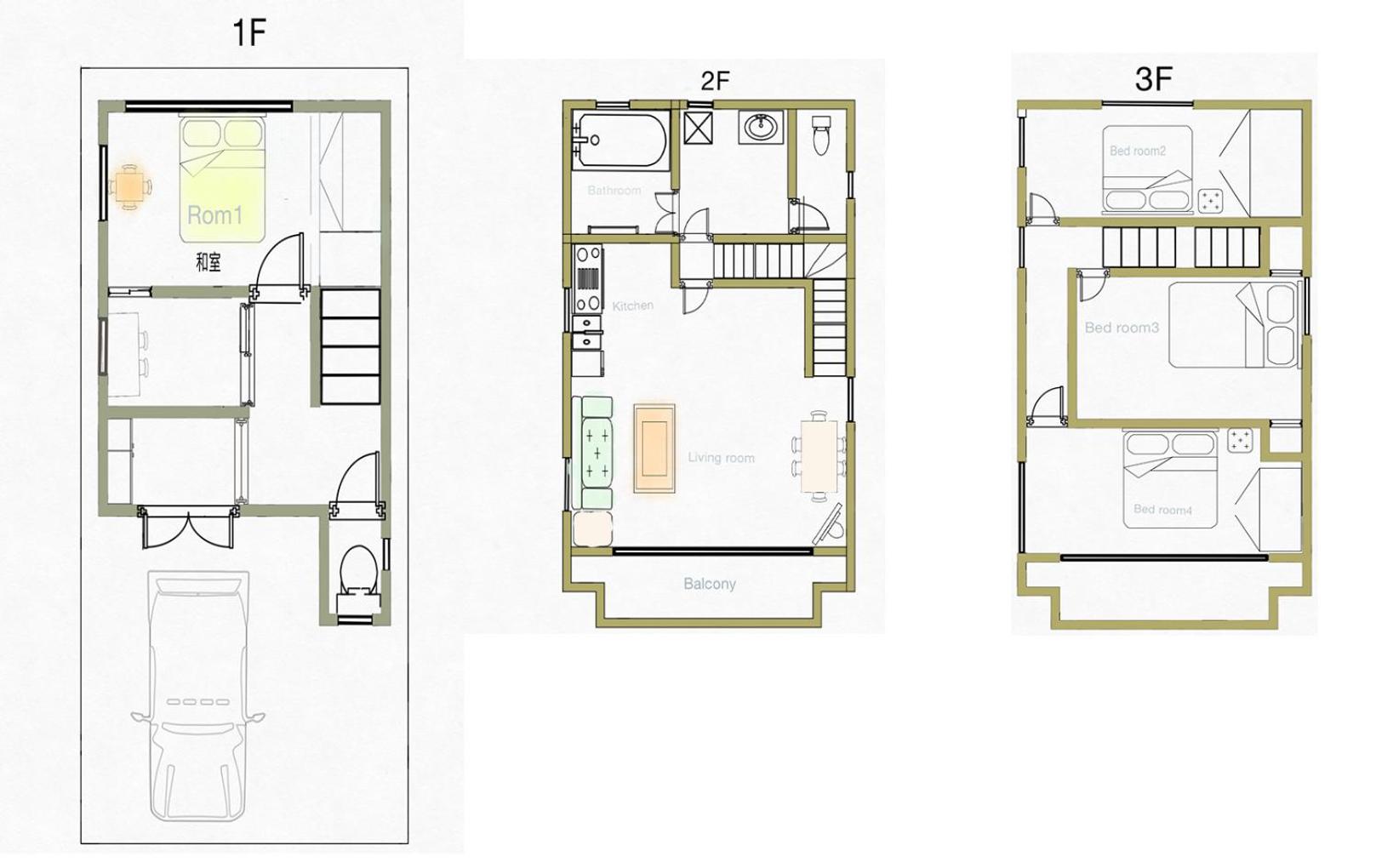 Guest House Kubo Homes Matsu