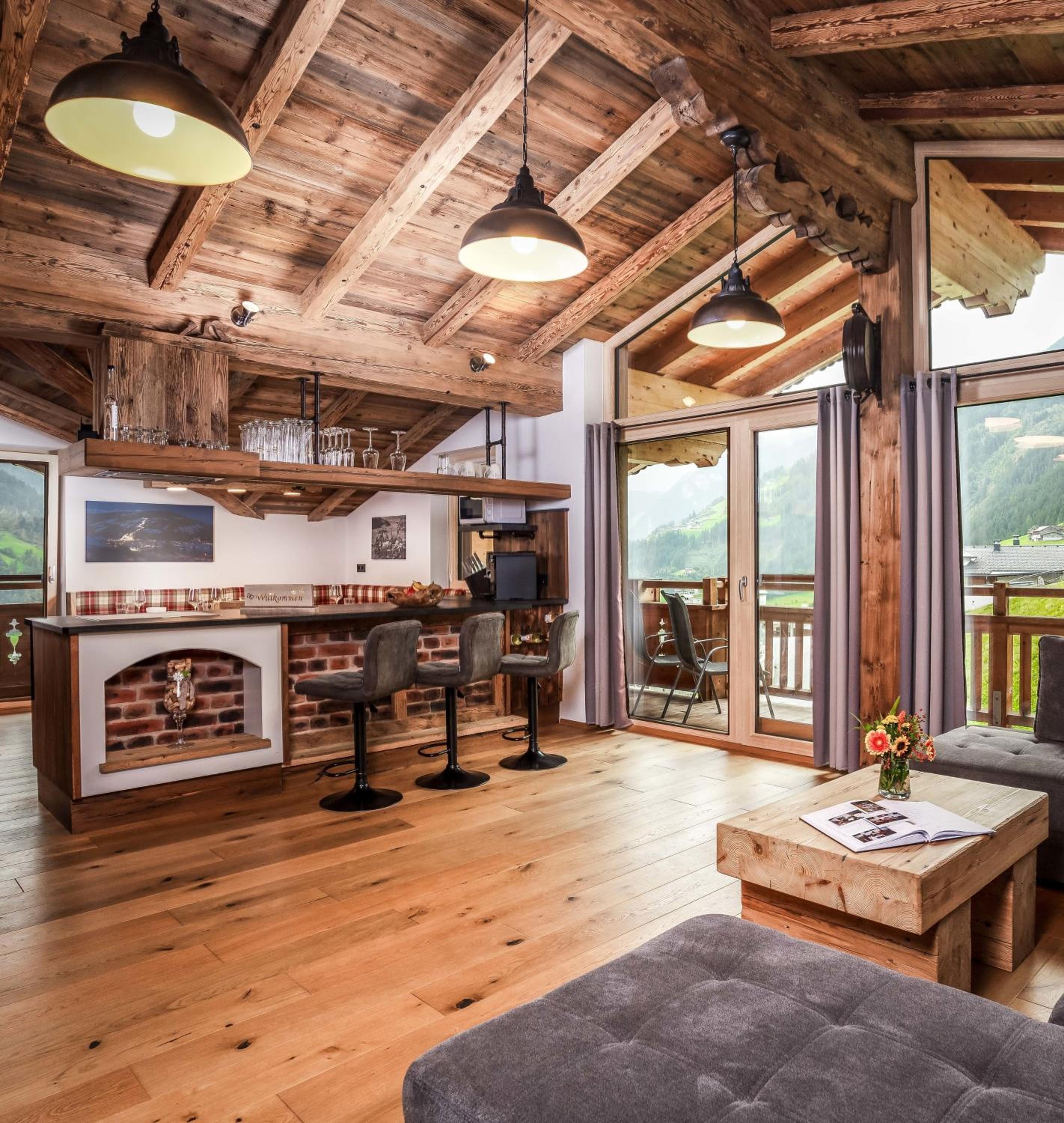 Alpen Chalet Wohnung "Rosa"