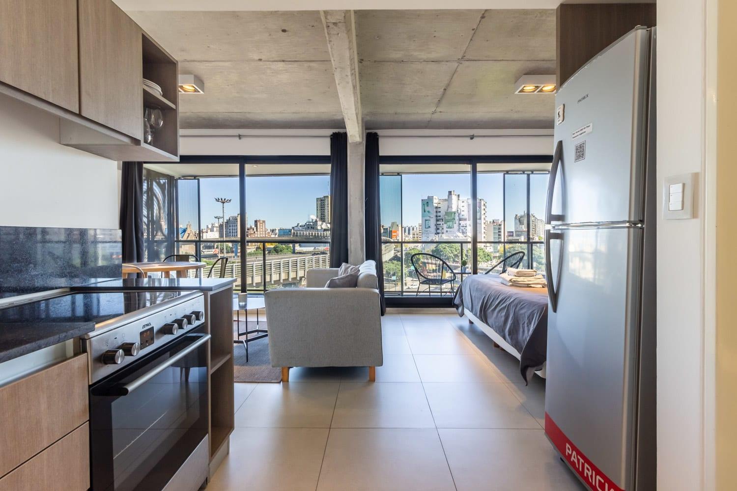 Loft Elegante a 5 Minutos de Puerto Madero 6B