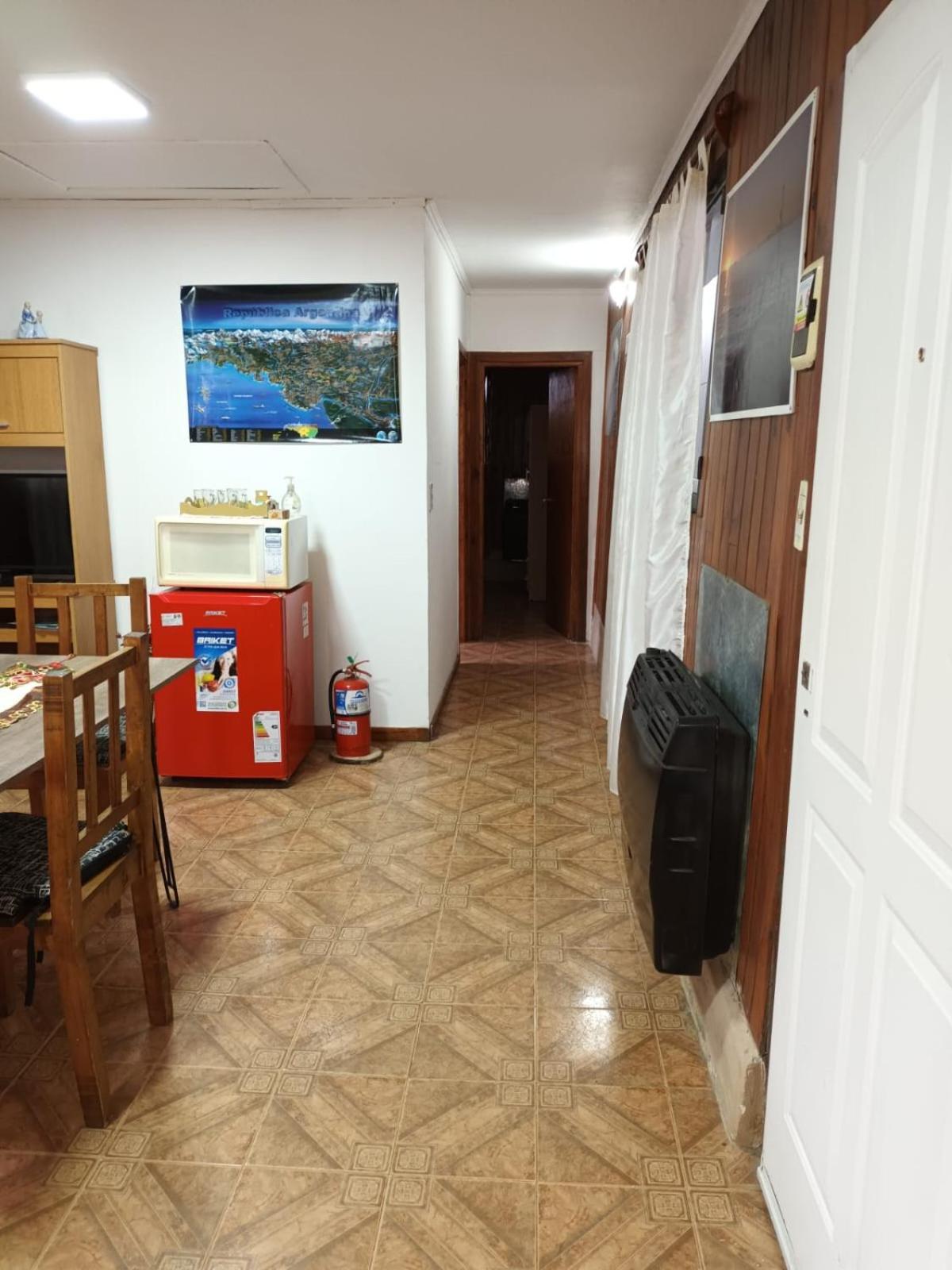 Microcentro de Ushuaia, estamos a una cuadra de la calle principal