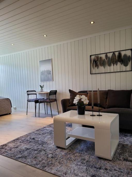 Riverside apartment in Skien