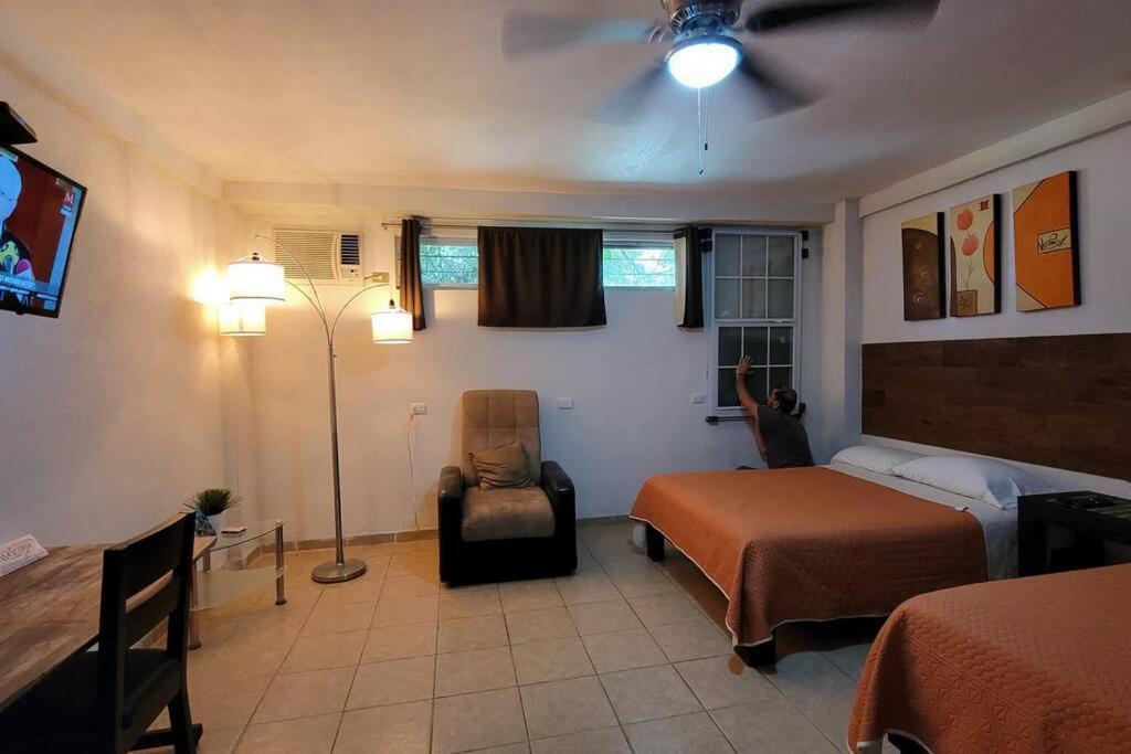 hotel room