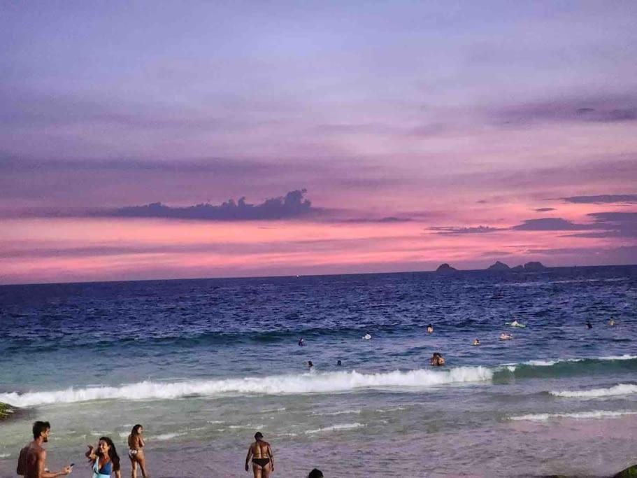 Copacabana Espaçoso Vista Lateral Mar