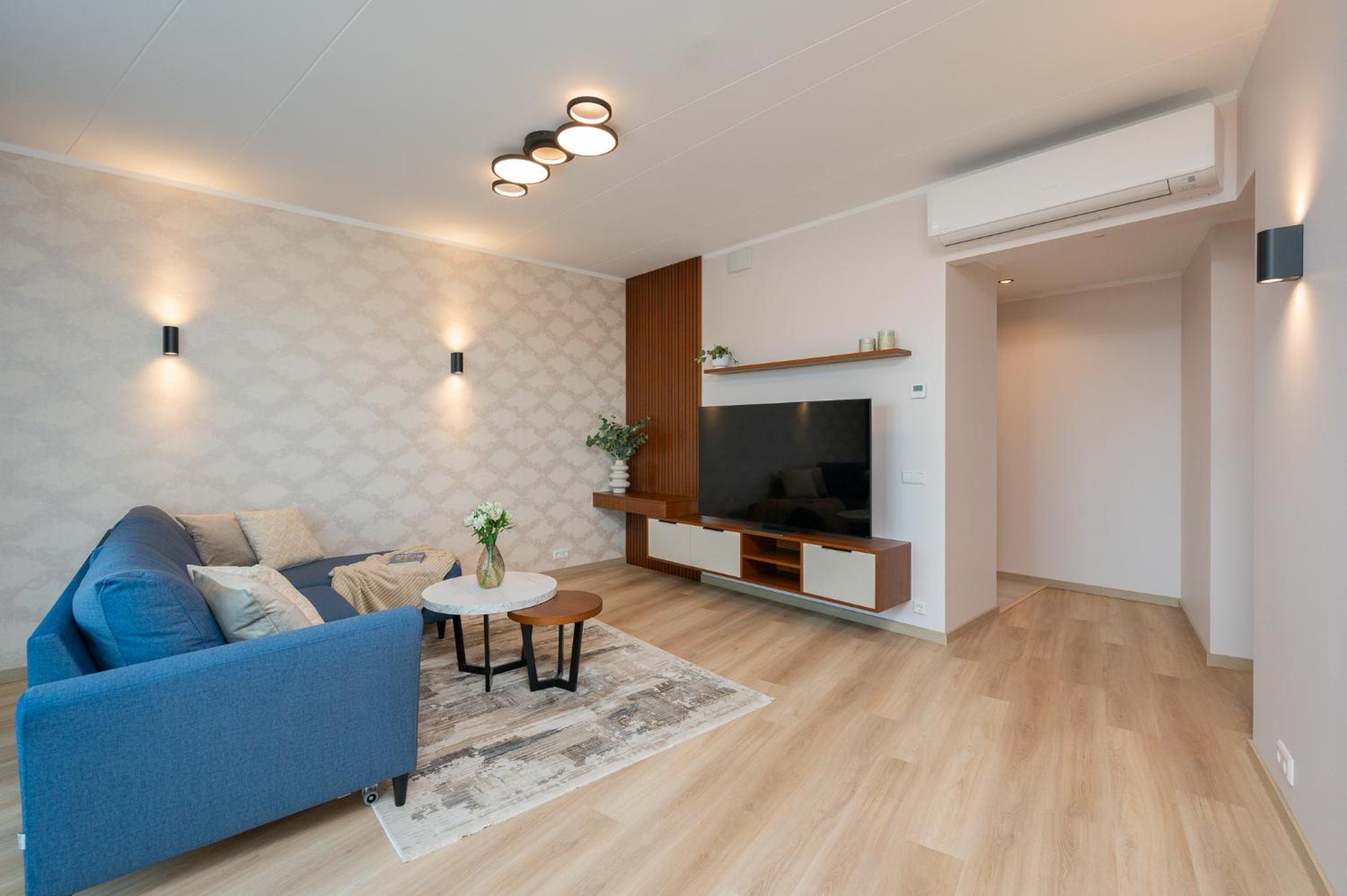 Aatrium Kinnisvara Riia str 22 apartment 80 m2 with 2- bedrooms and 45 m2 terrace view 2