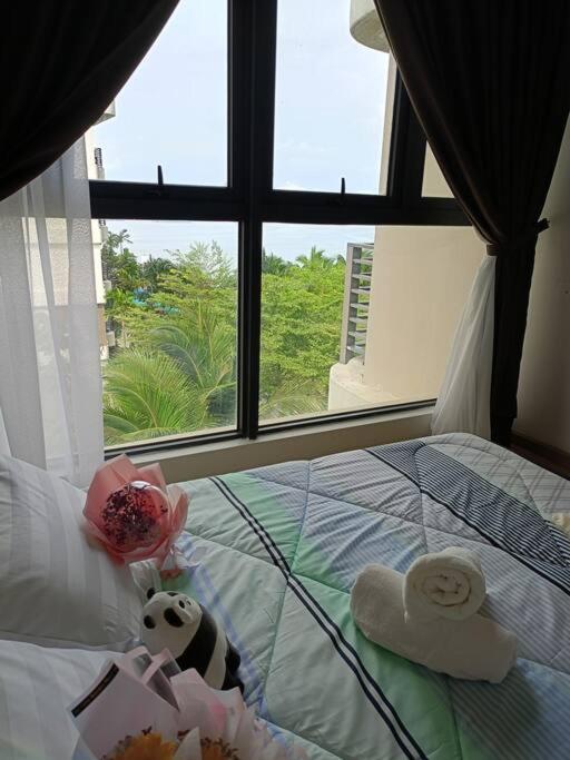 Johor Bahru Seaview freeWifi parking 3BR3BD2-9paxs