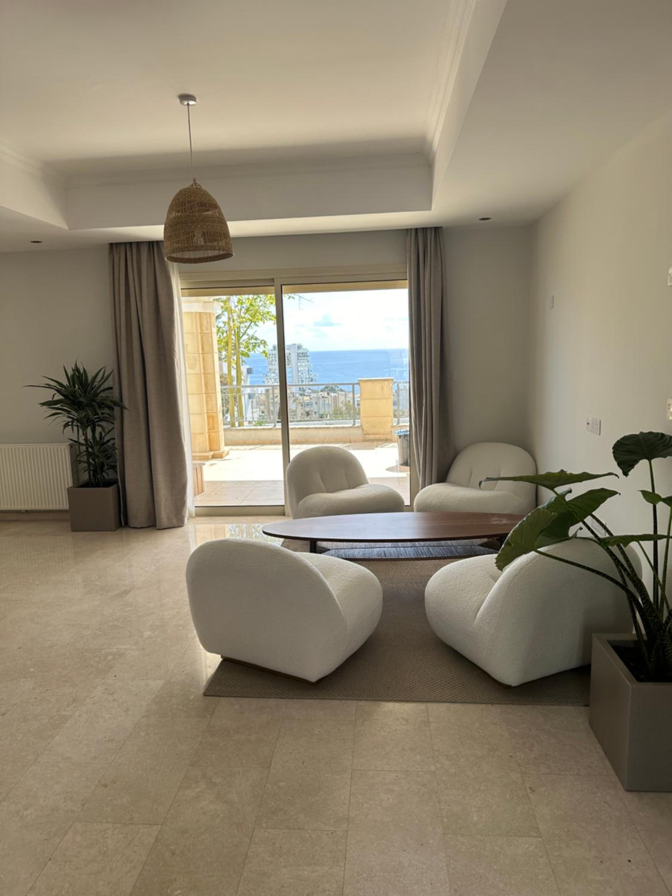 Luxury Seaview Limassol Villa Pool Jacuzzi Sauna