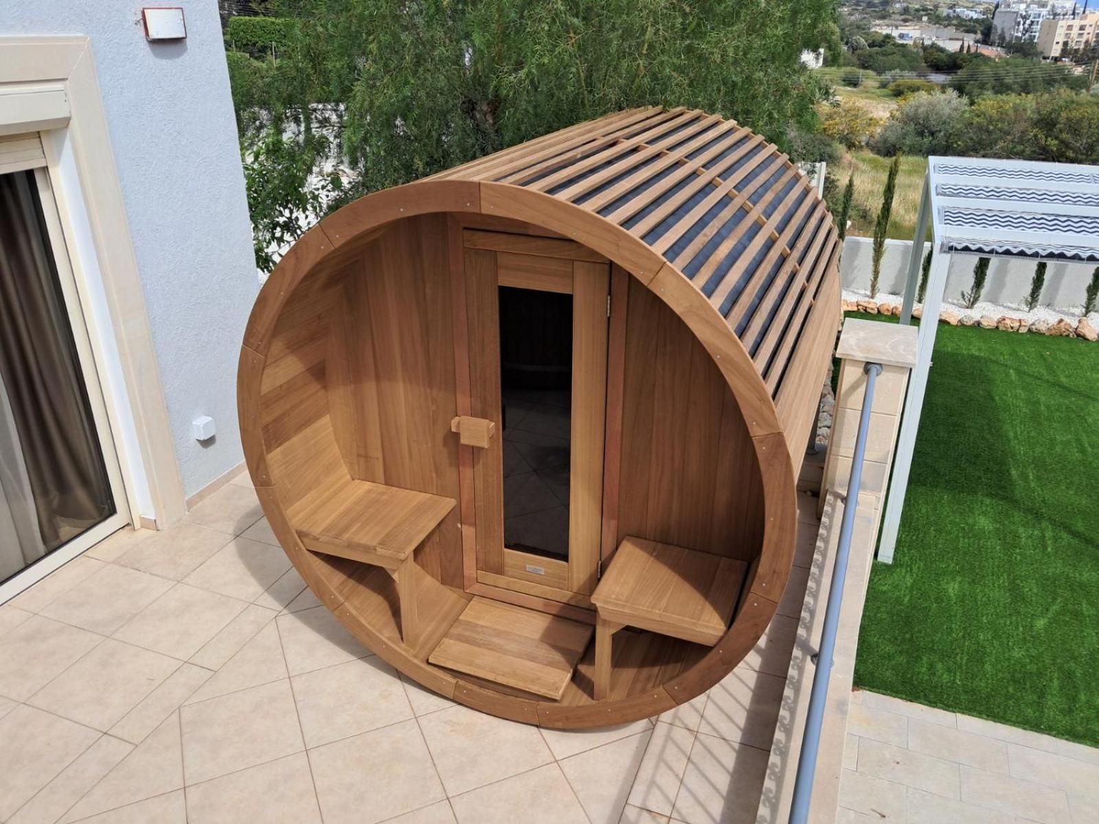 Luxury Seaview Limassol Villa Pool Jacuzzi Sauna