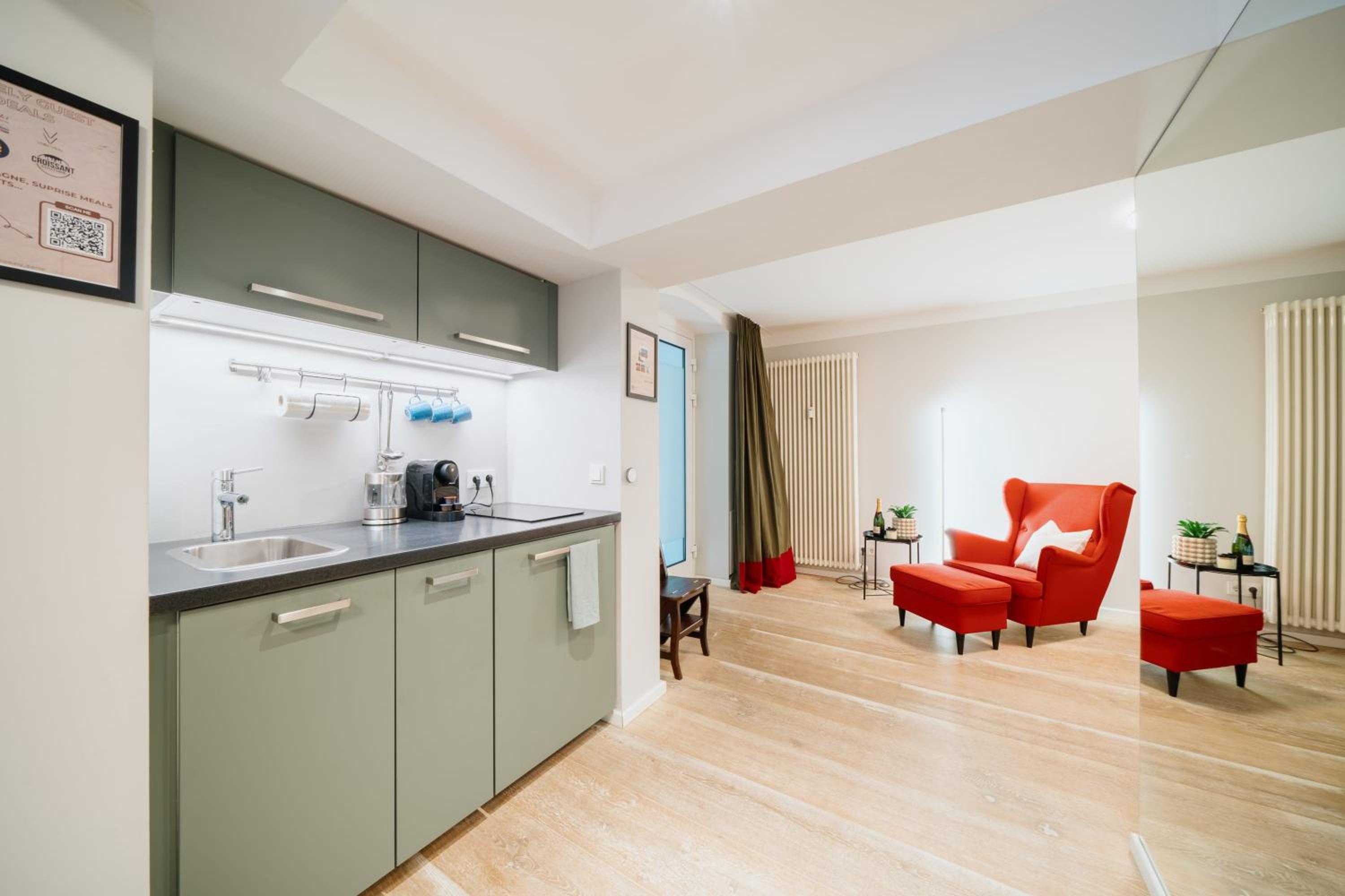 Homely Berlin - Cozy Studio, Modern, Near Theater & Kurfürstendamm