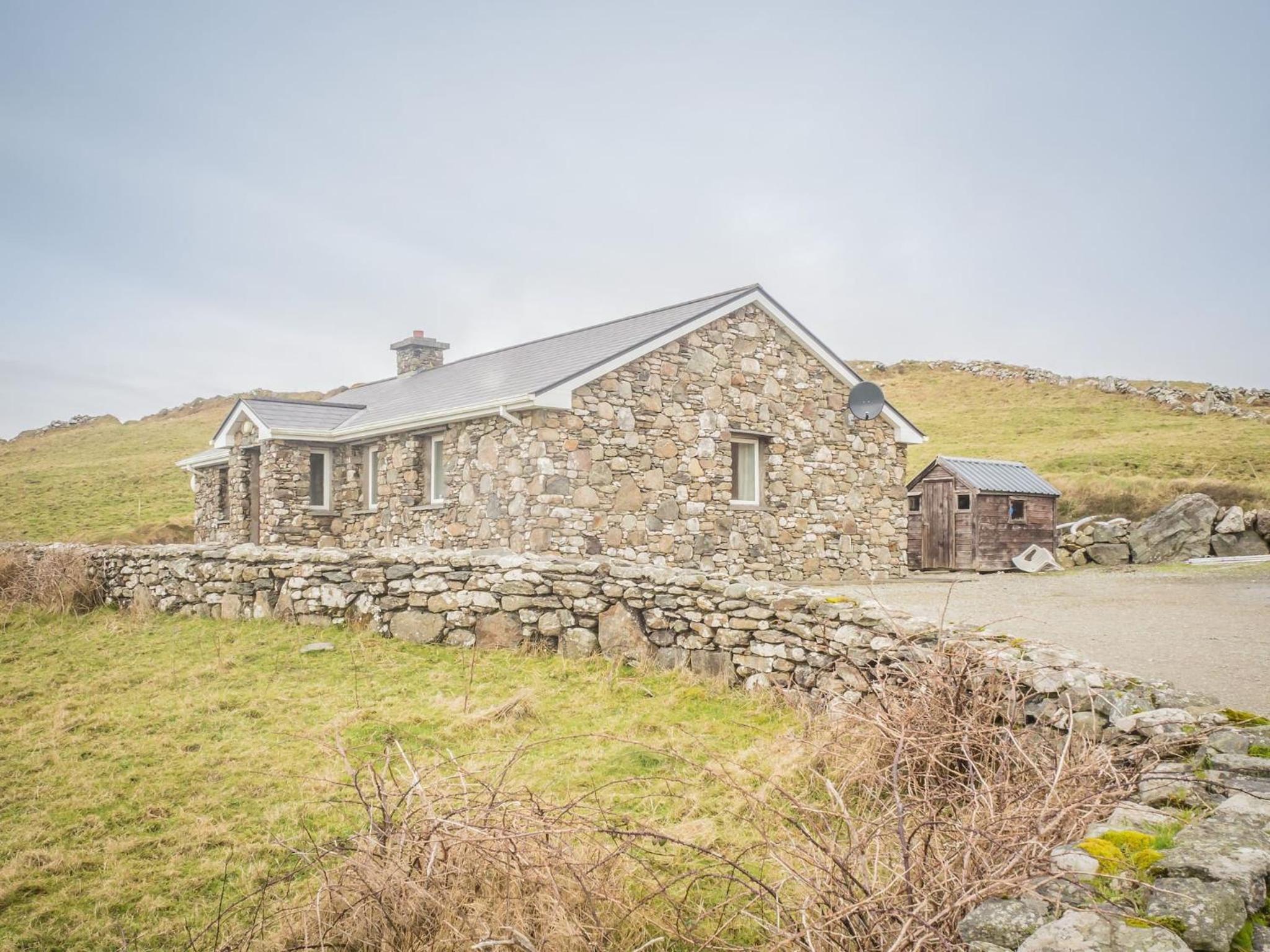 Errislannan Stone Cottage view 2