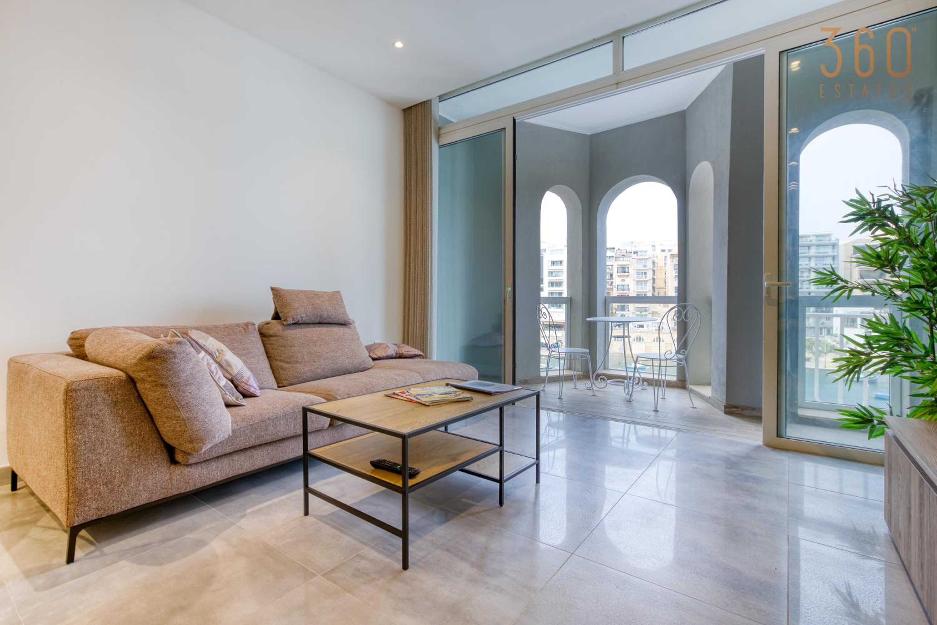 One of a kind, 1BR seafront home in St Julians by 360 Estates photo 4