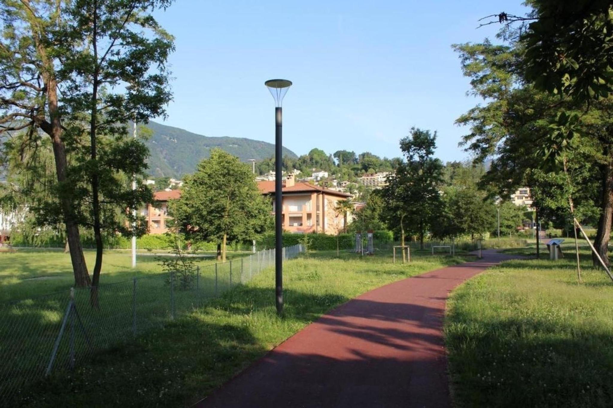 Ferienwohnung Residenza al Mulin mit Pool an bester Lage