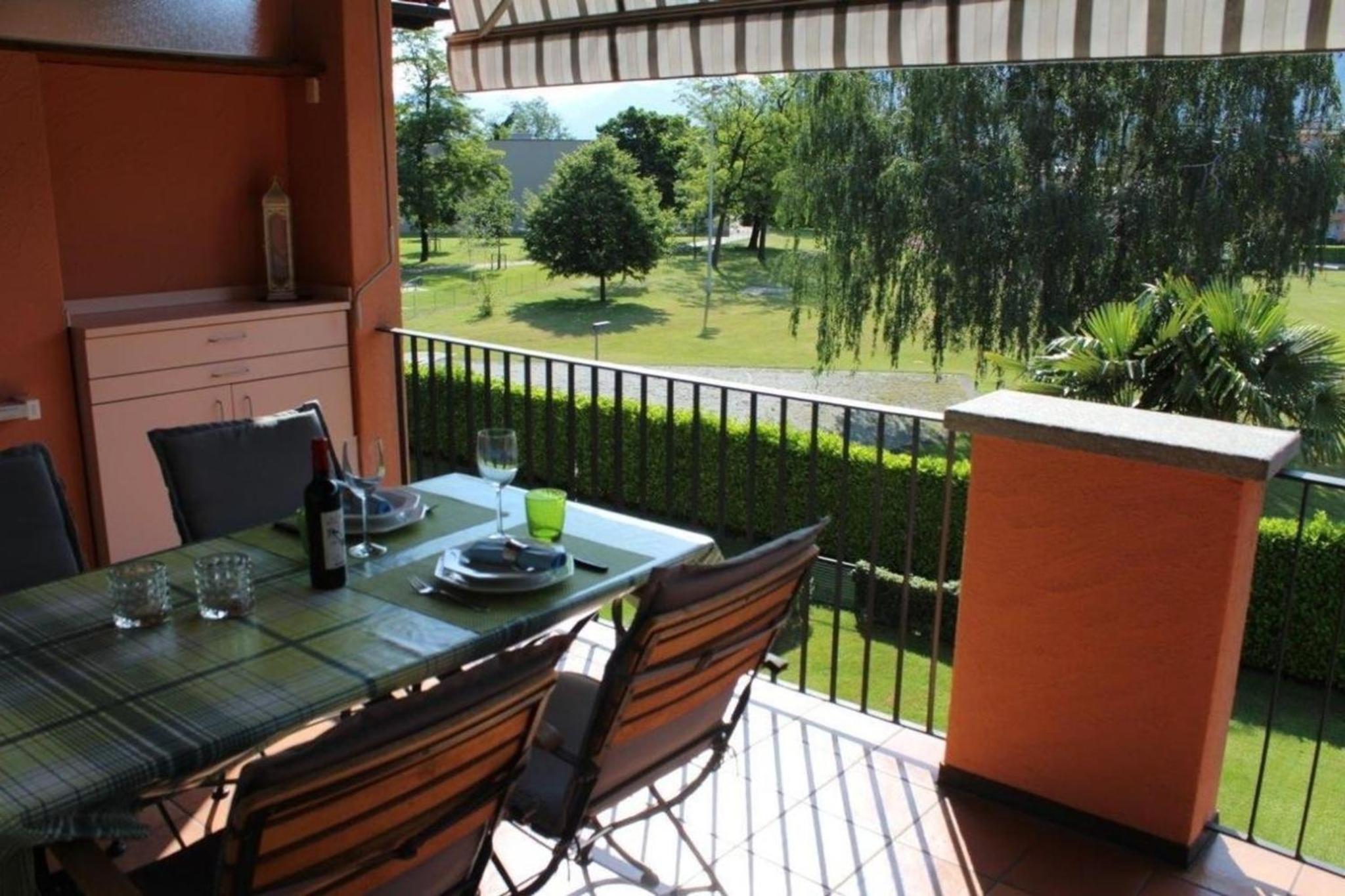 Ferienwohnung Residenza al Mulin mit Pool an bester Lage