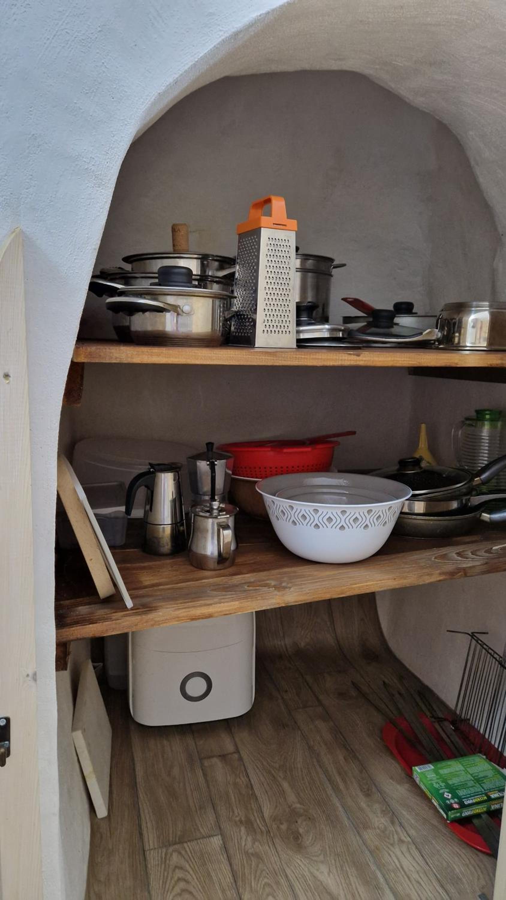 Trullo Grande Noce en Ostuni — kitchen