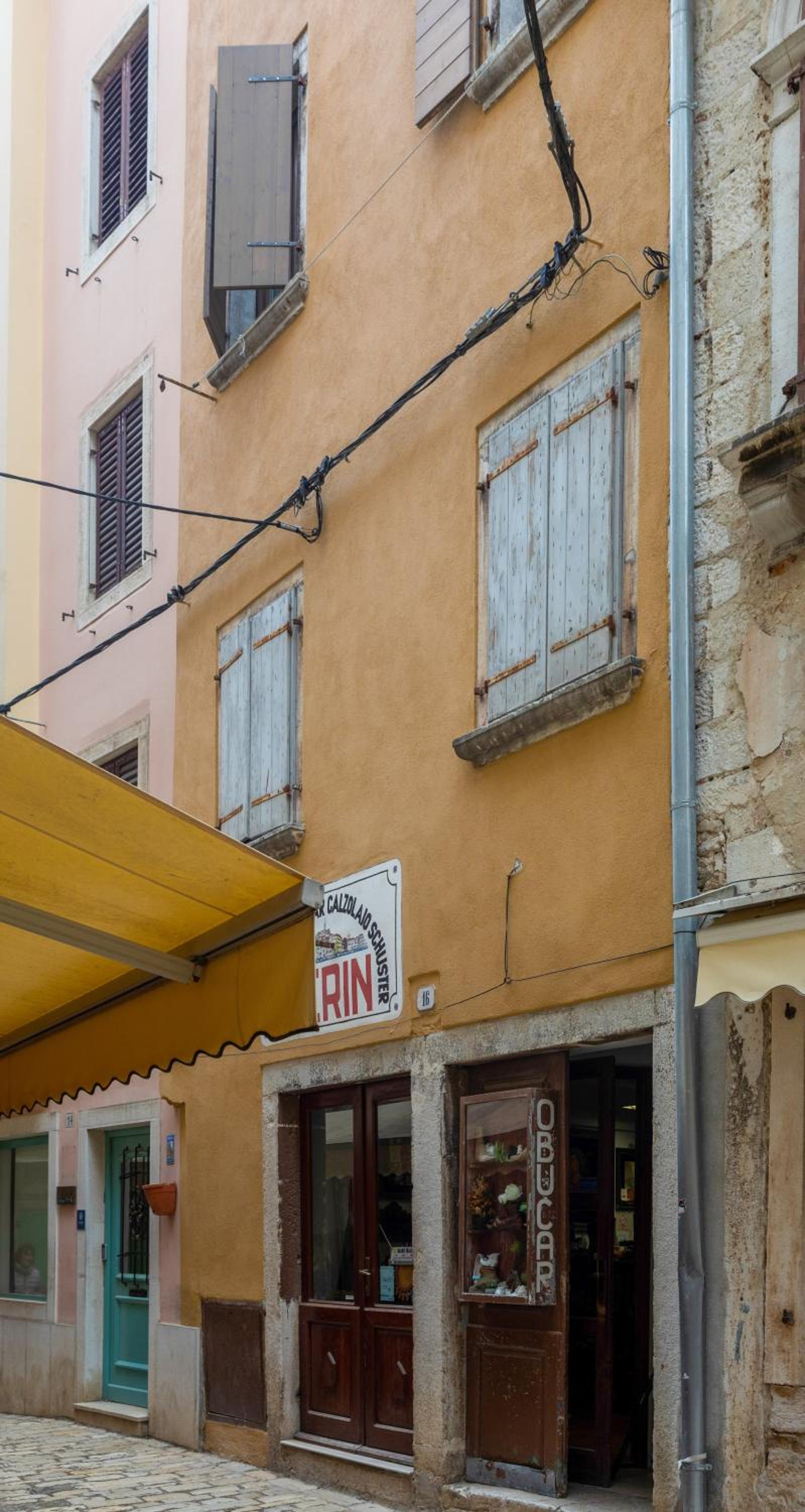 Casa Kaligari history Old Town Rovinj view 2