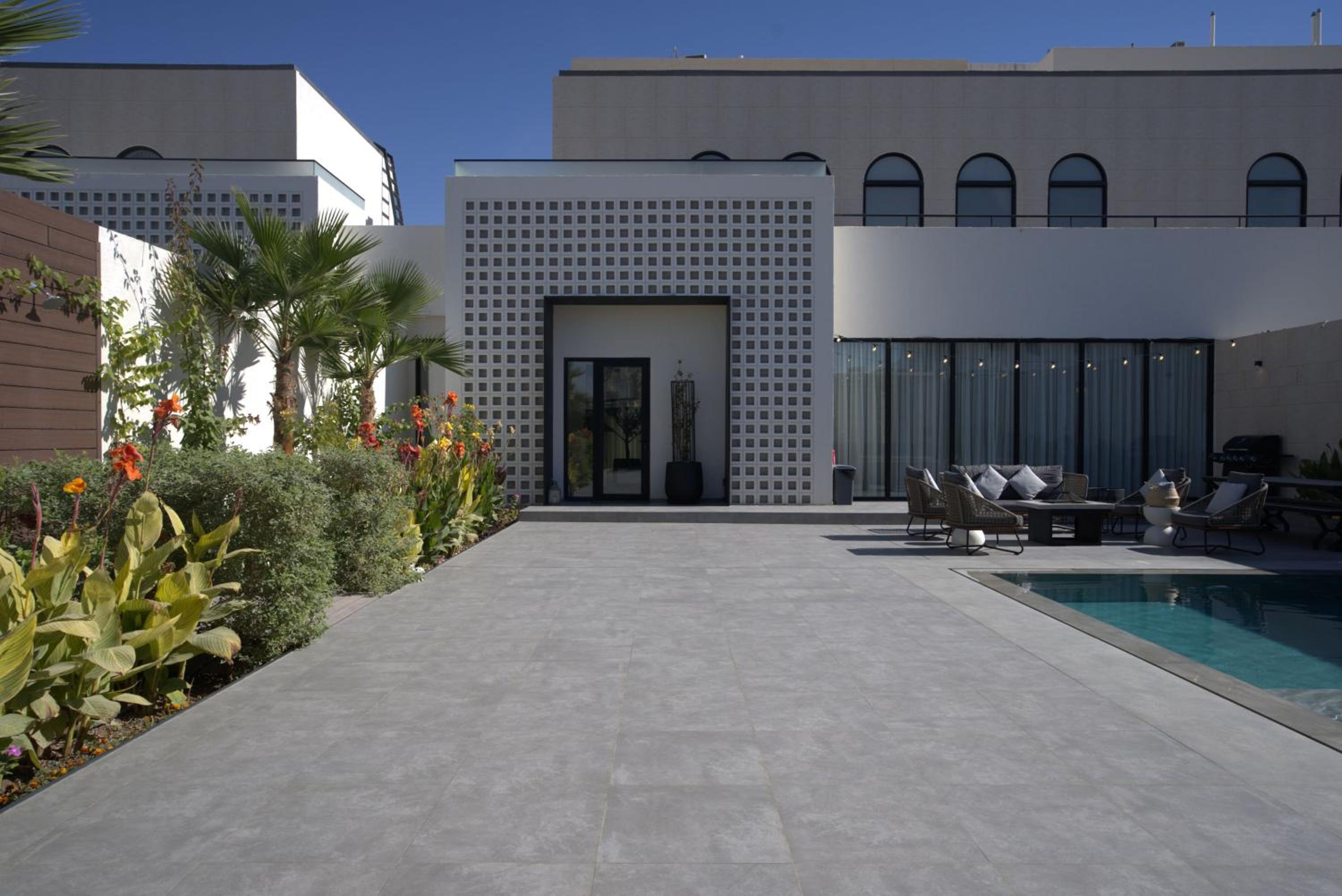 villa with private pool