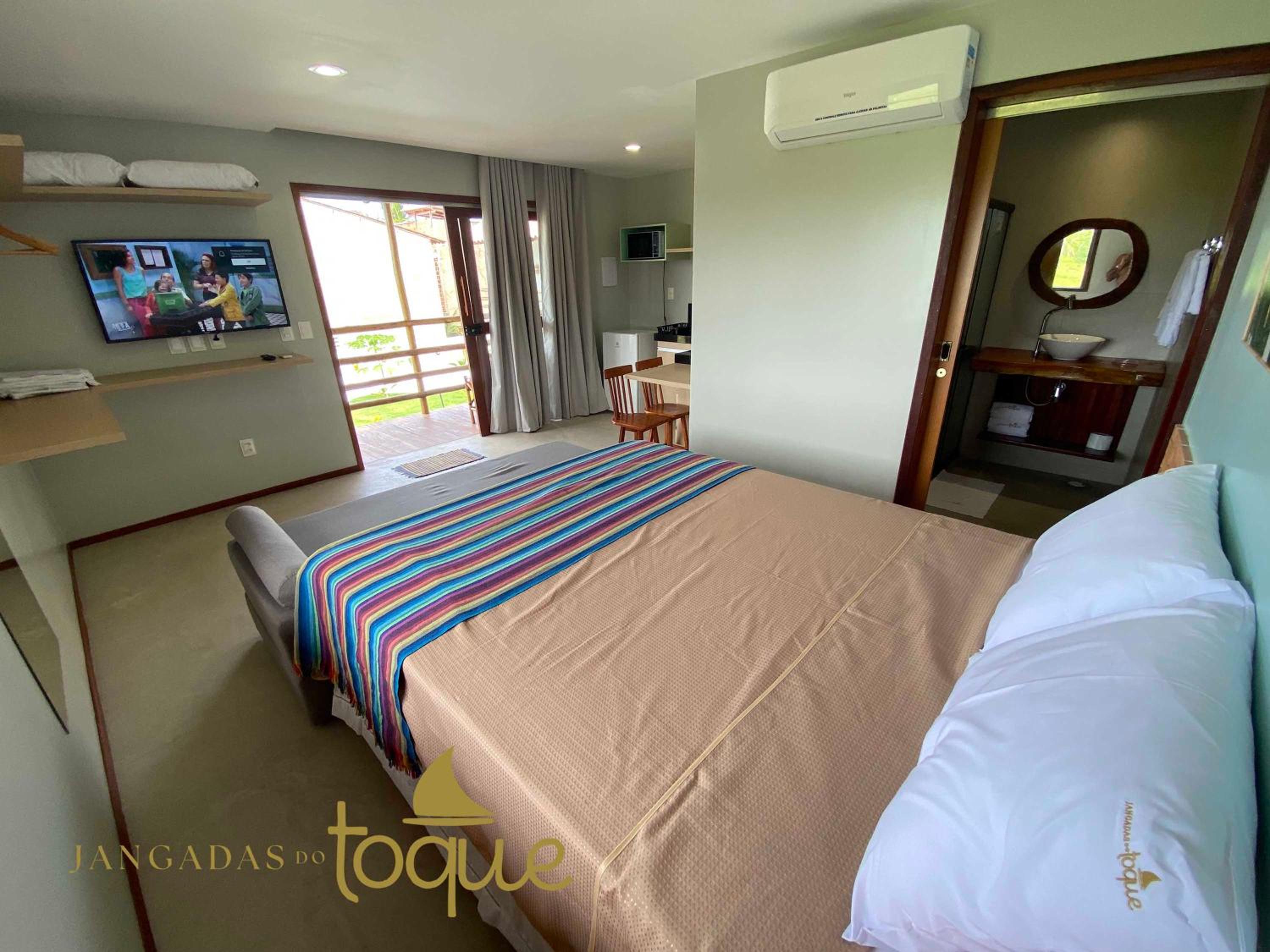 Jangadas do Toque aconchegante Flat no primeiro andar em Milagres