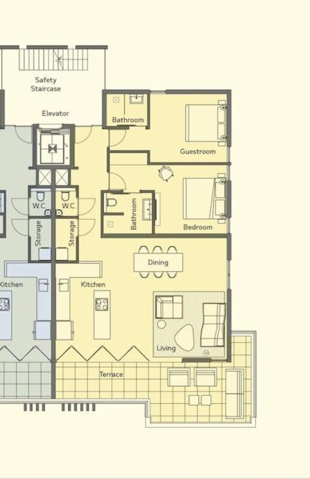 Luxe appartement uitzicht op stad, zee en Handelskade