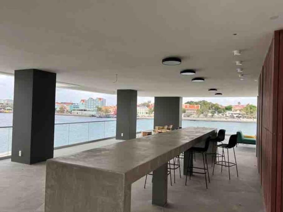 Luxe appartement uitzicht op stad, zee en Handelskade