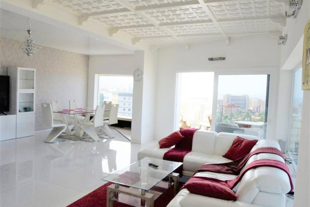Modern Panoramic Villa with Pool & Terrace