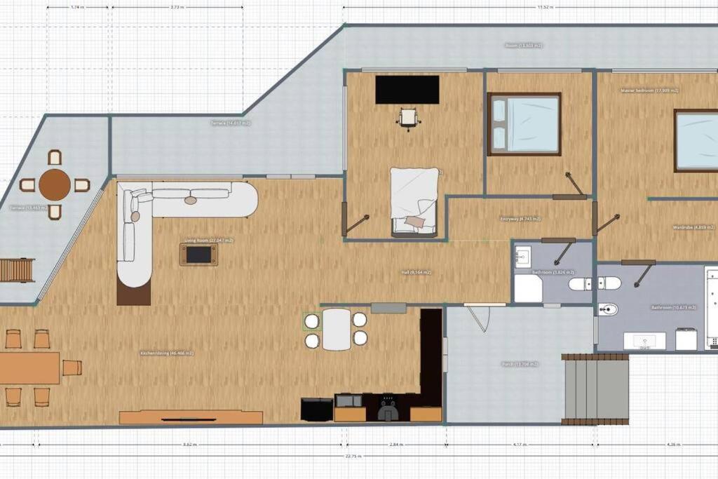 Modern Panoramic Villa with Pool & Terrace