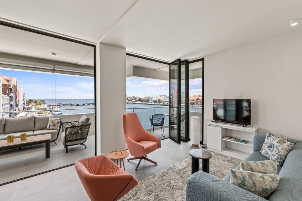 The Wharf apartments, downtown Willemstad
