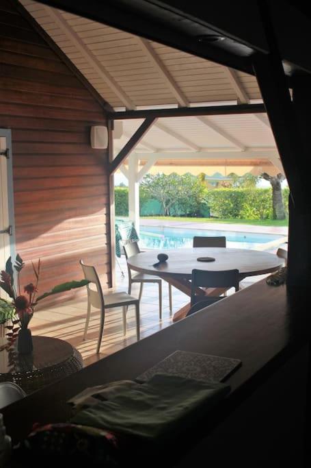 Villa LOEAN piscine privee vue mer 8 pers view 4