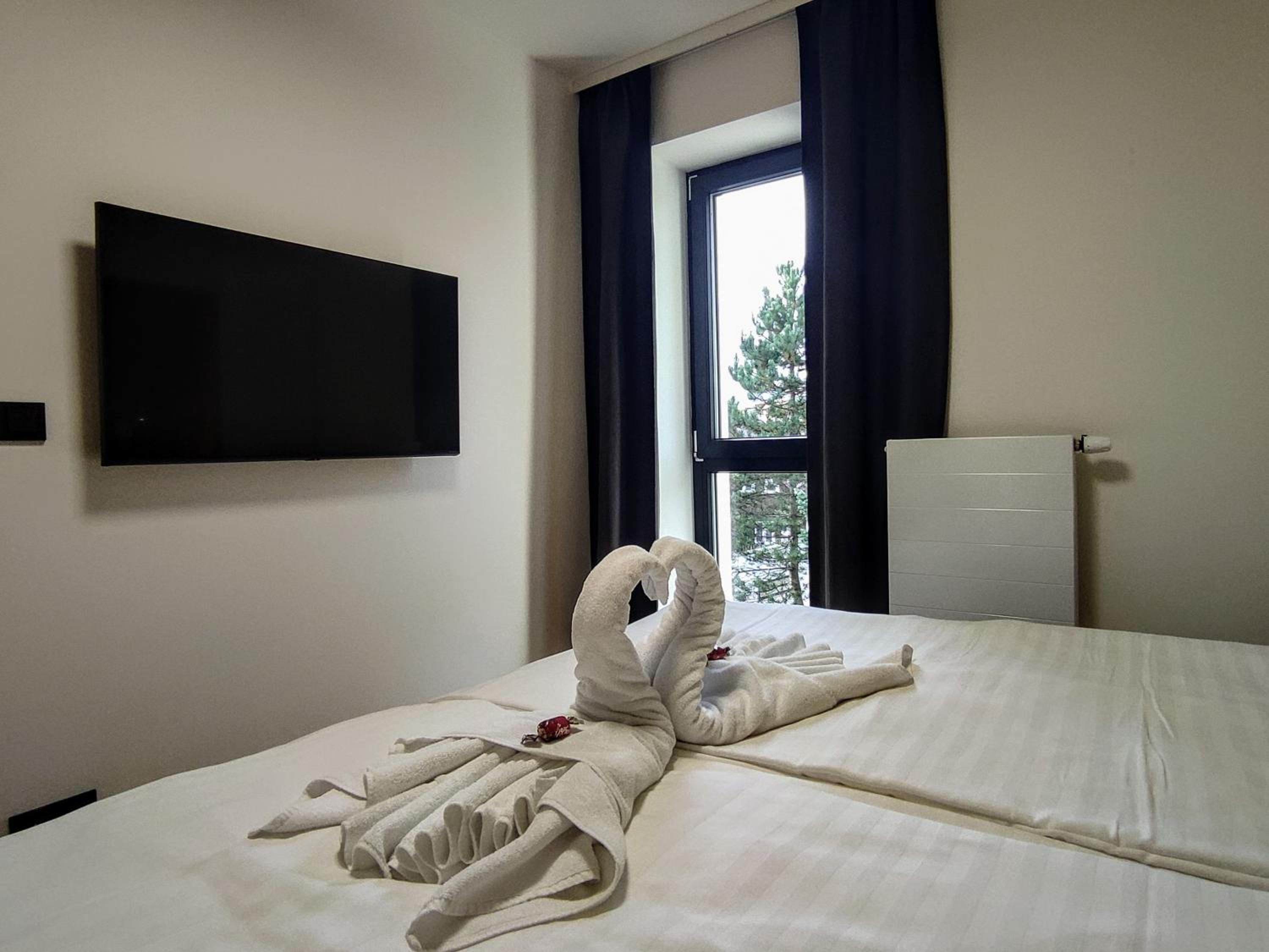 Moderní rodinný 3KK apartmán D8 v centru Harrachova s výhledem na skokanské můstky - by Relax Harrachov