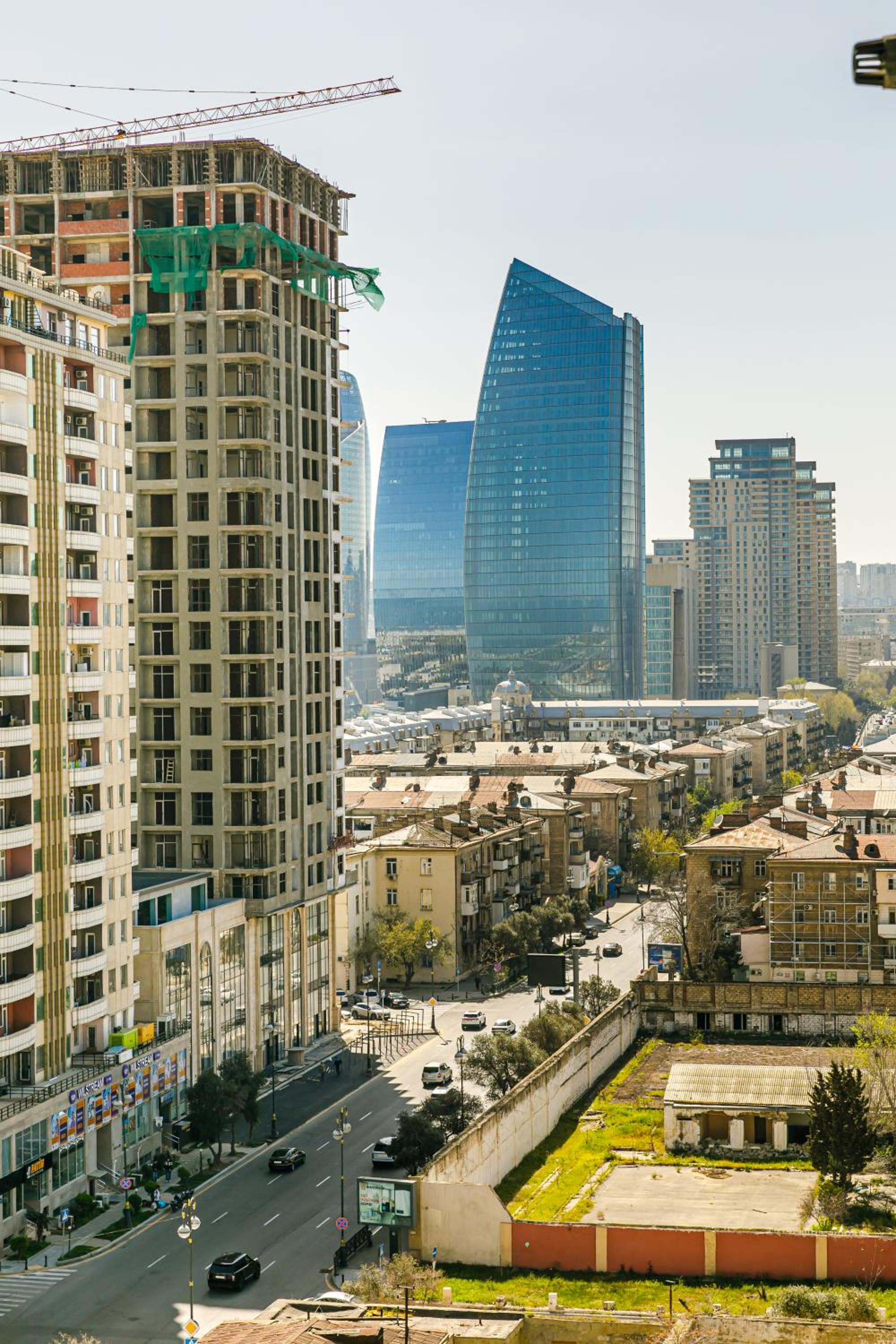Sea view apartment by Baku housing