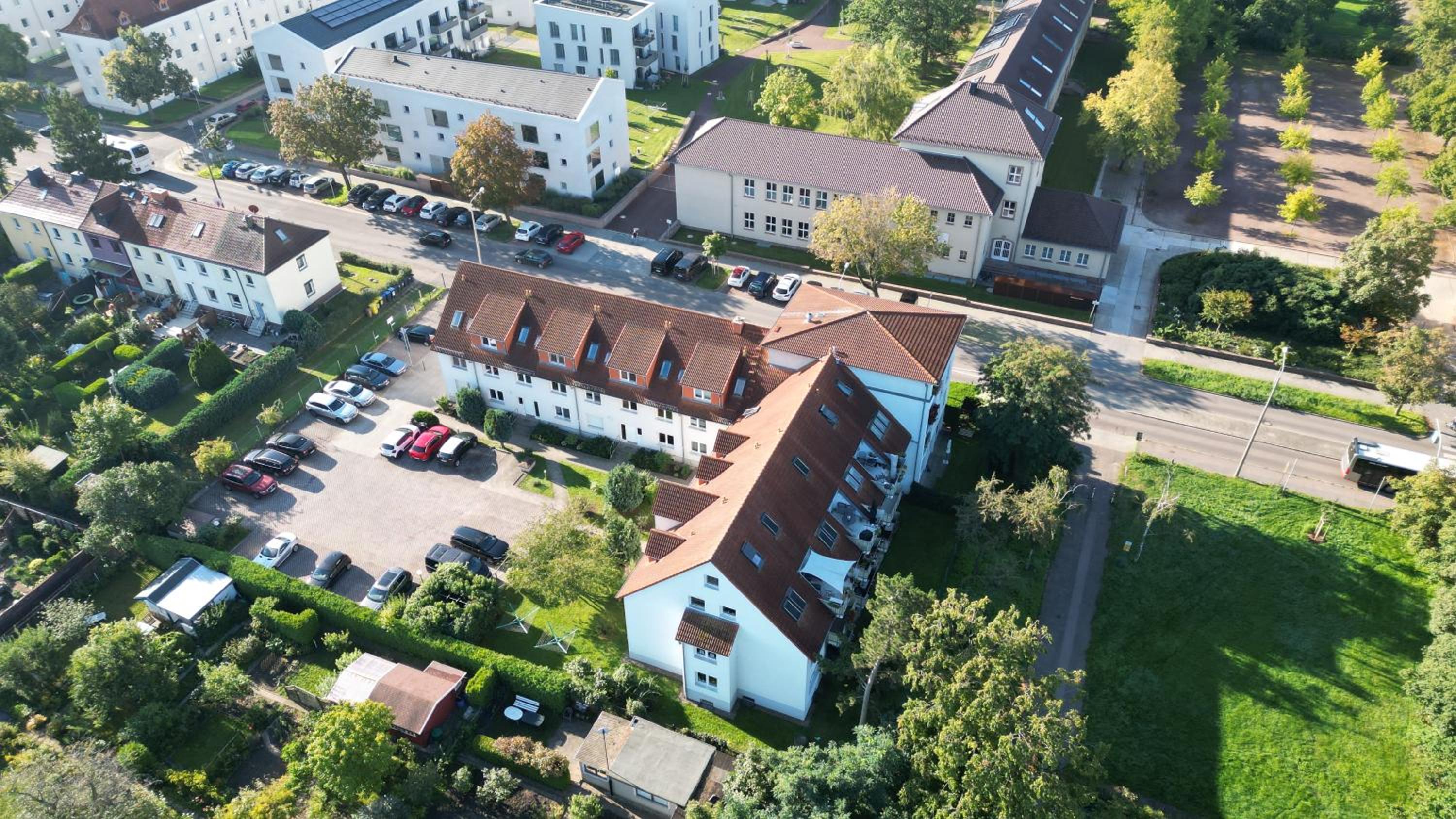 Fewo AM PARK - 4P, Boxspringbett, Balkon, SmartTV, Gesundbrunnen, familienfreundlich