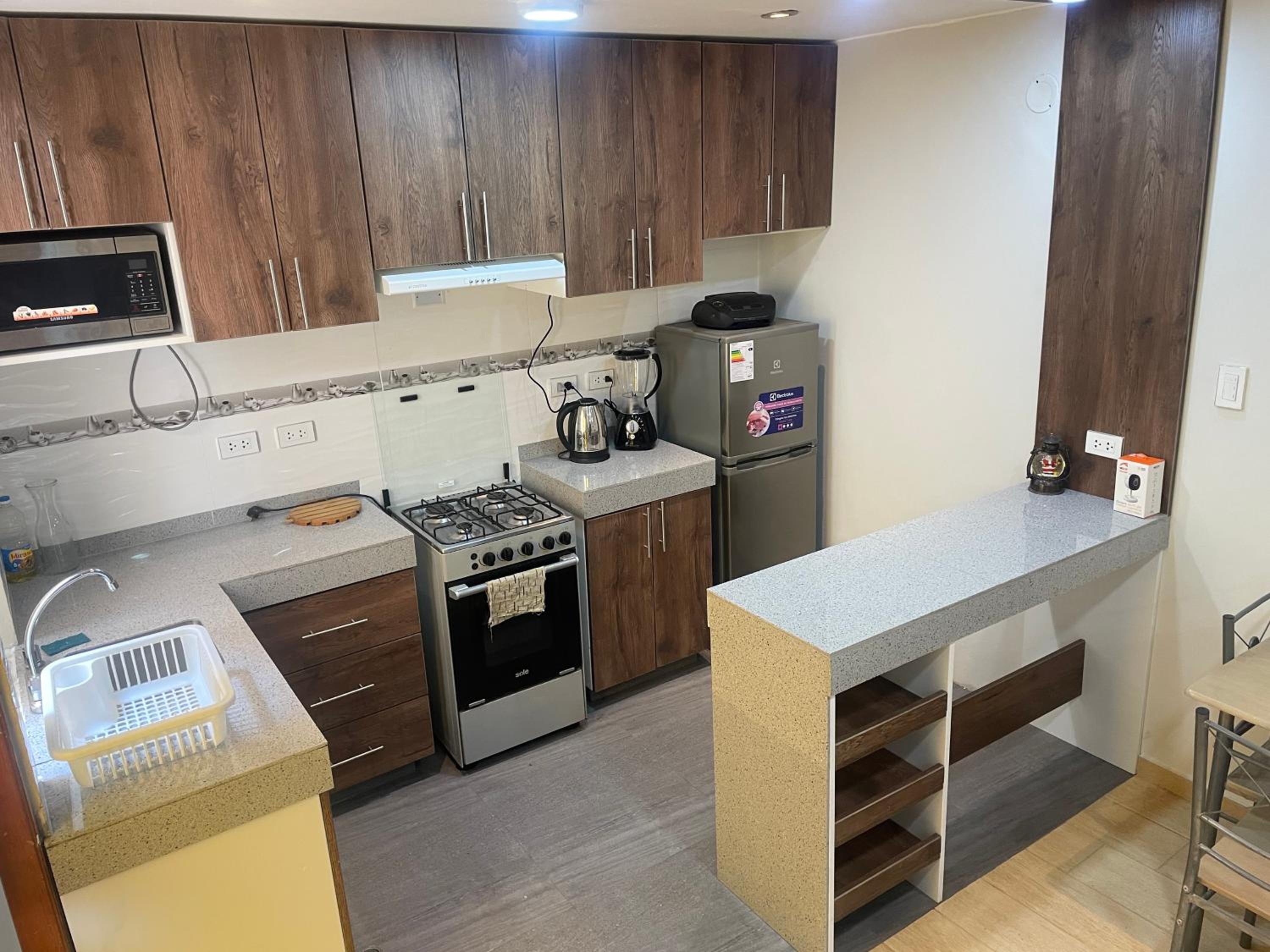 Departamento acogedor en Surco