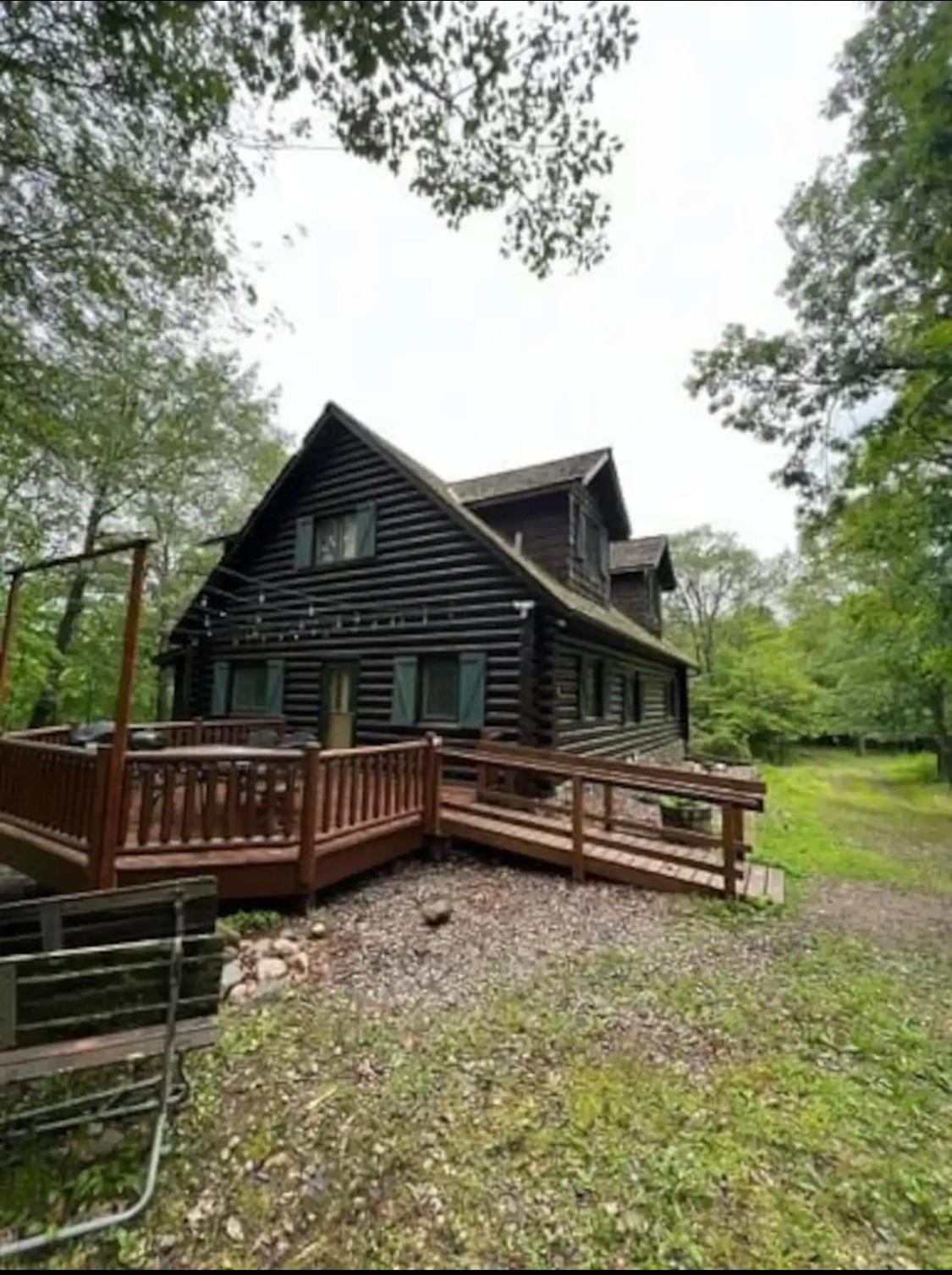 the log cabin