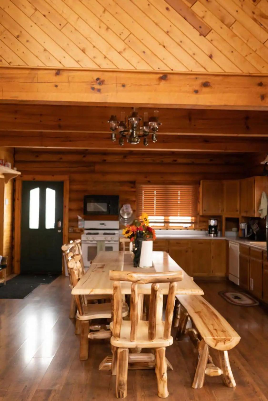 the log cabin
