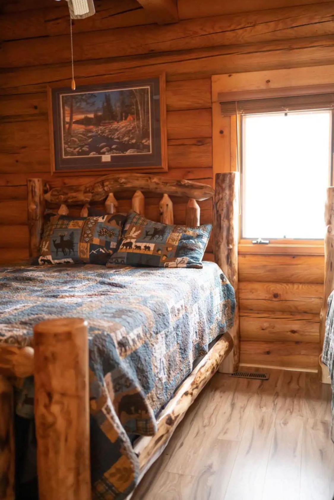 the log cabin