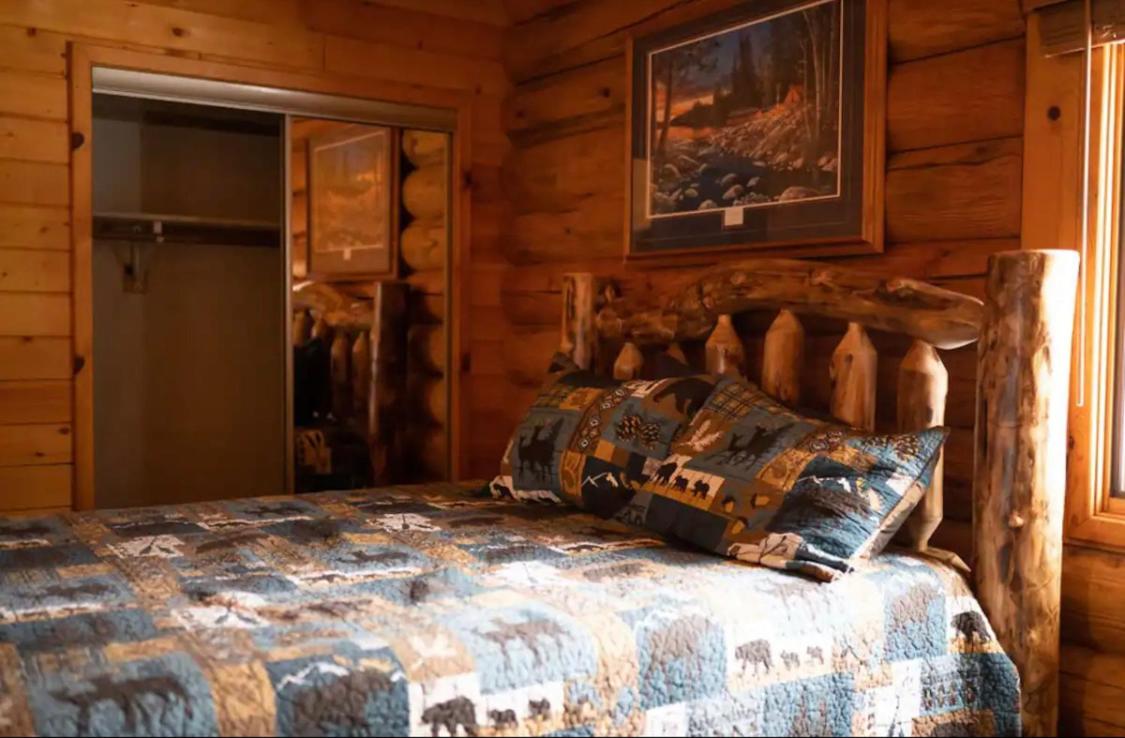 the log cabin