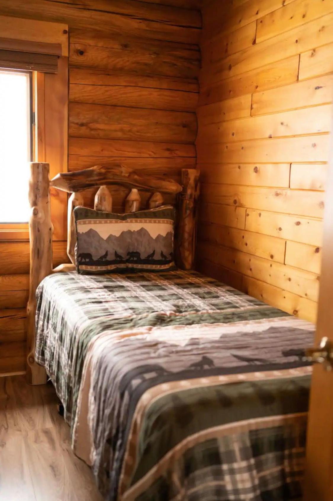 the log cabin