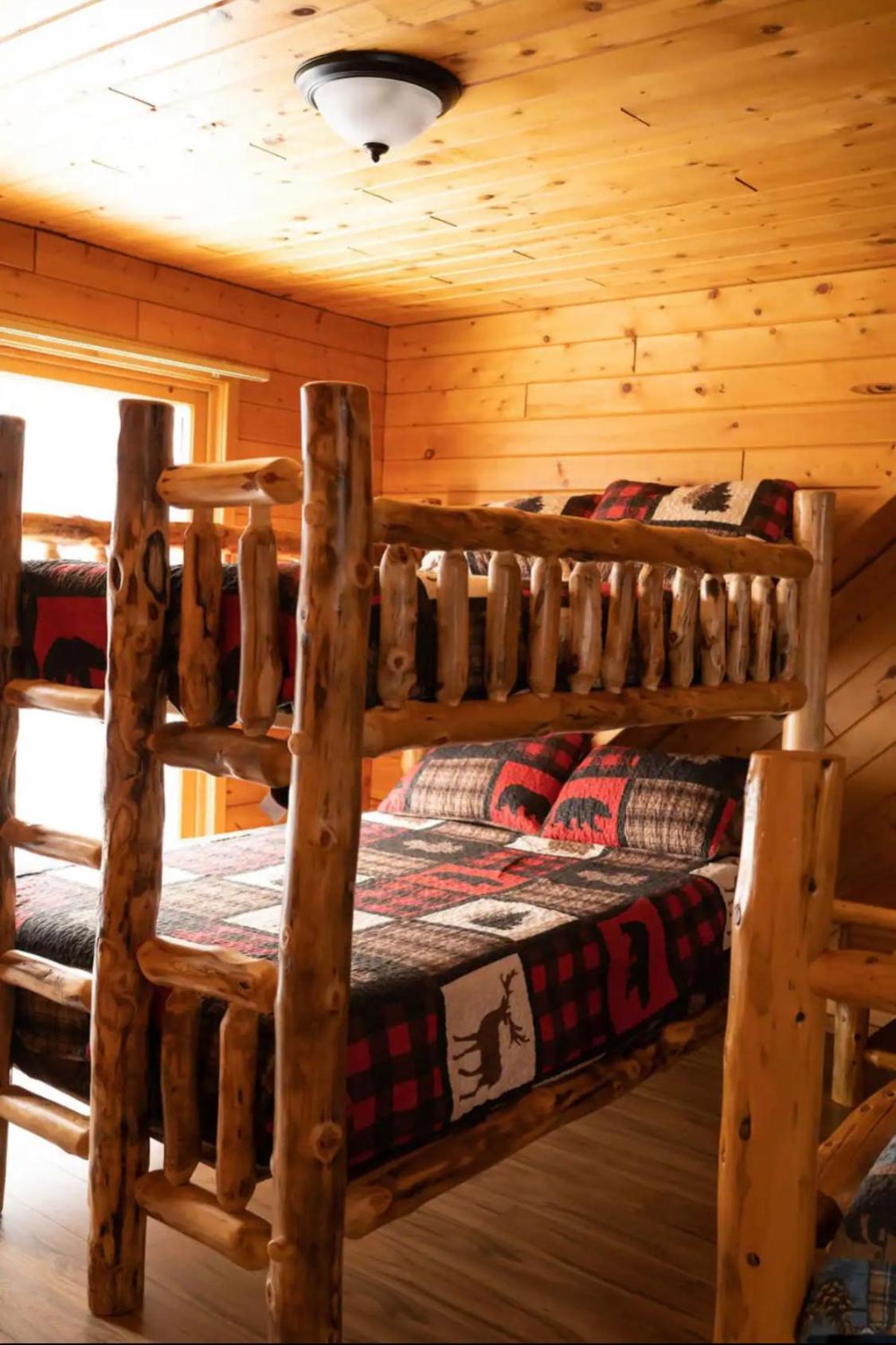the log cabin