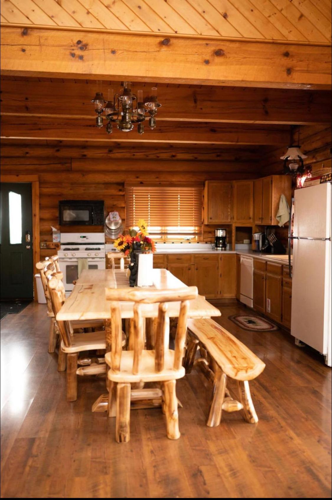 the log cabin