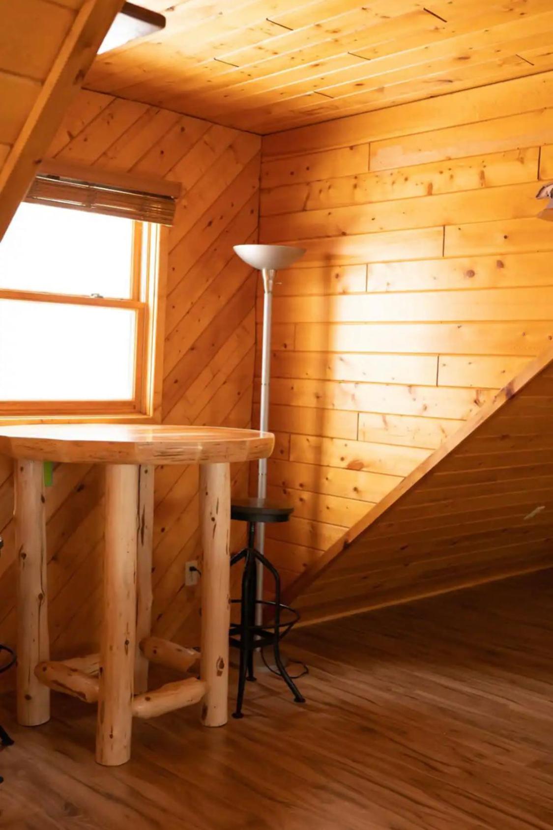 the log cabin