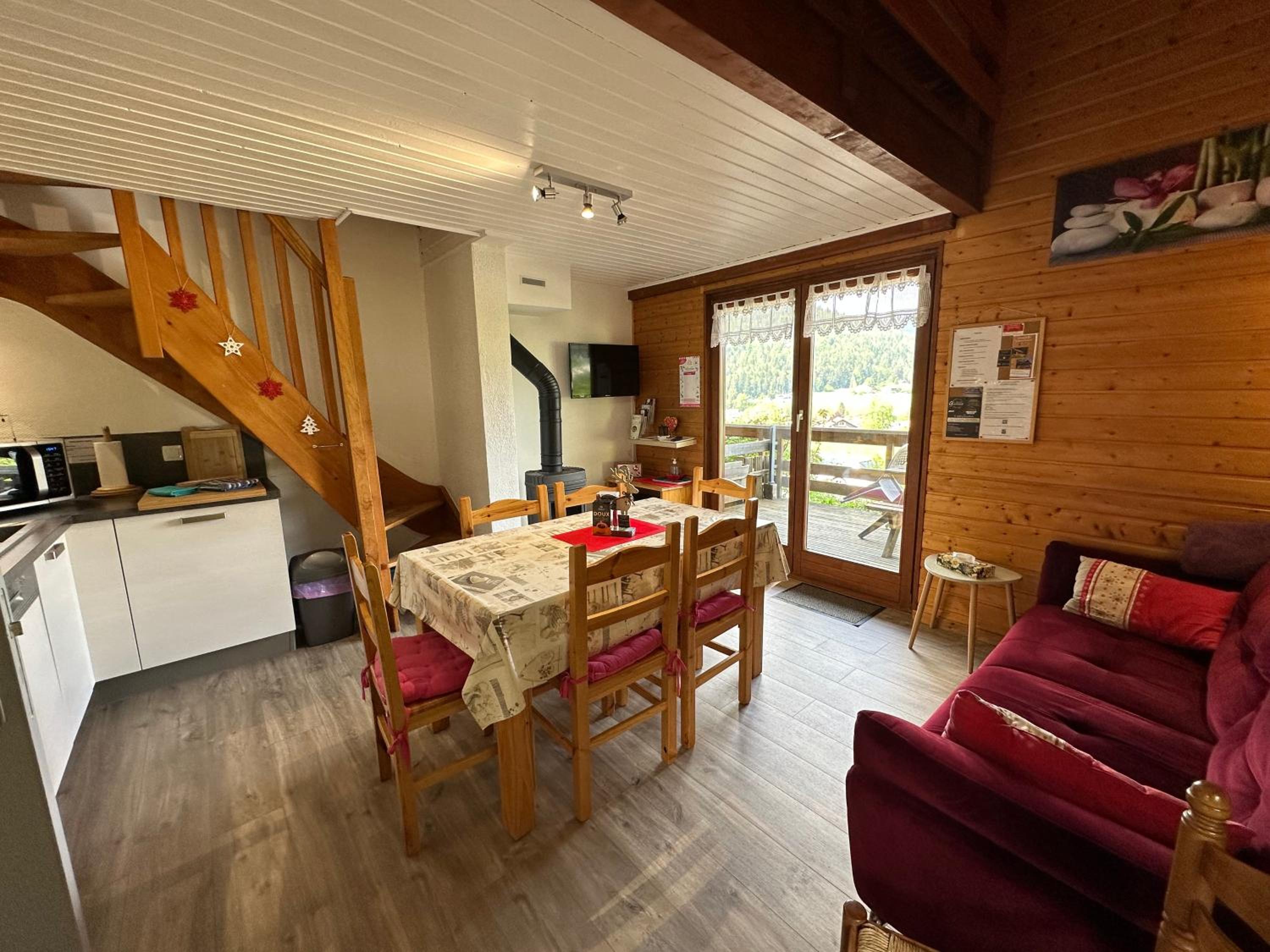 Chalet LE TREMPLIN - wifi, BBQ, parking