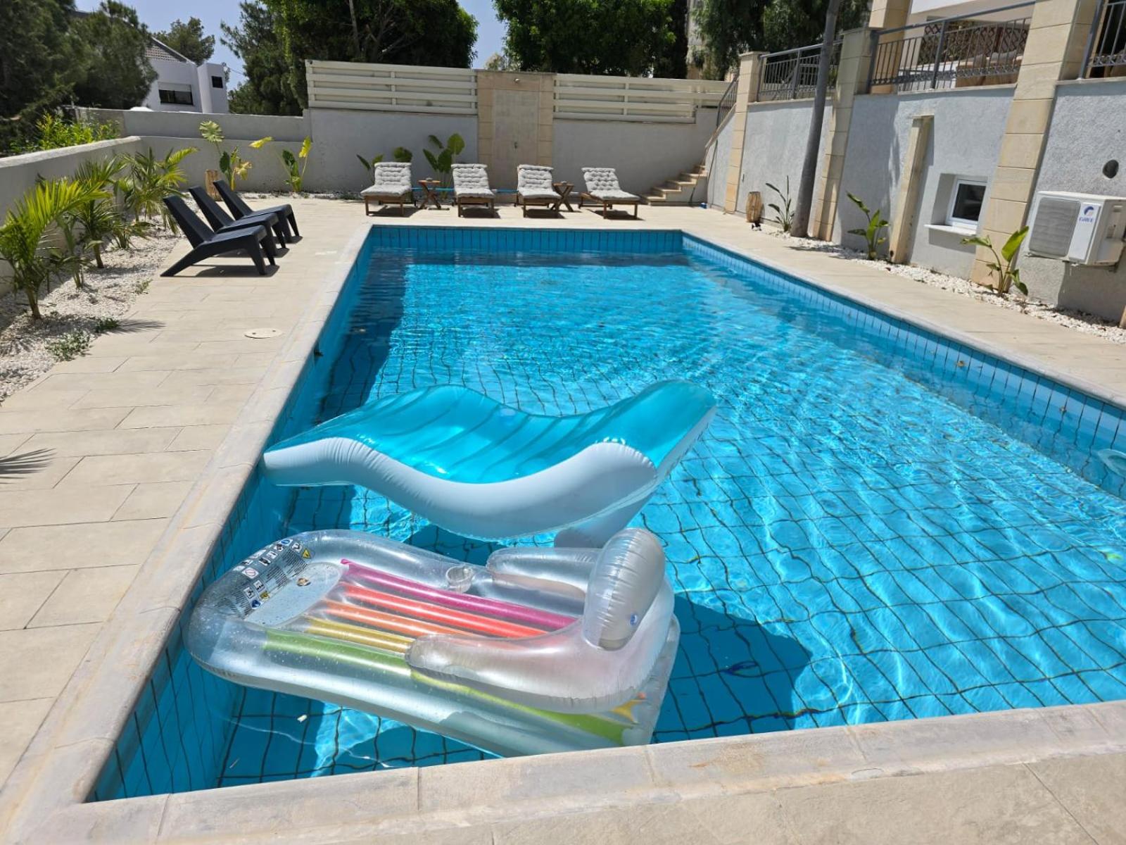 Luxury Seaview Limassol Villa Pool Jacuzzi Sauna