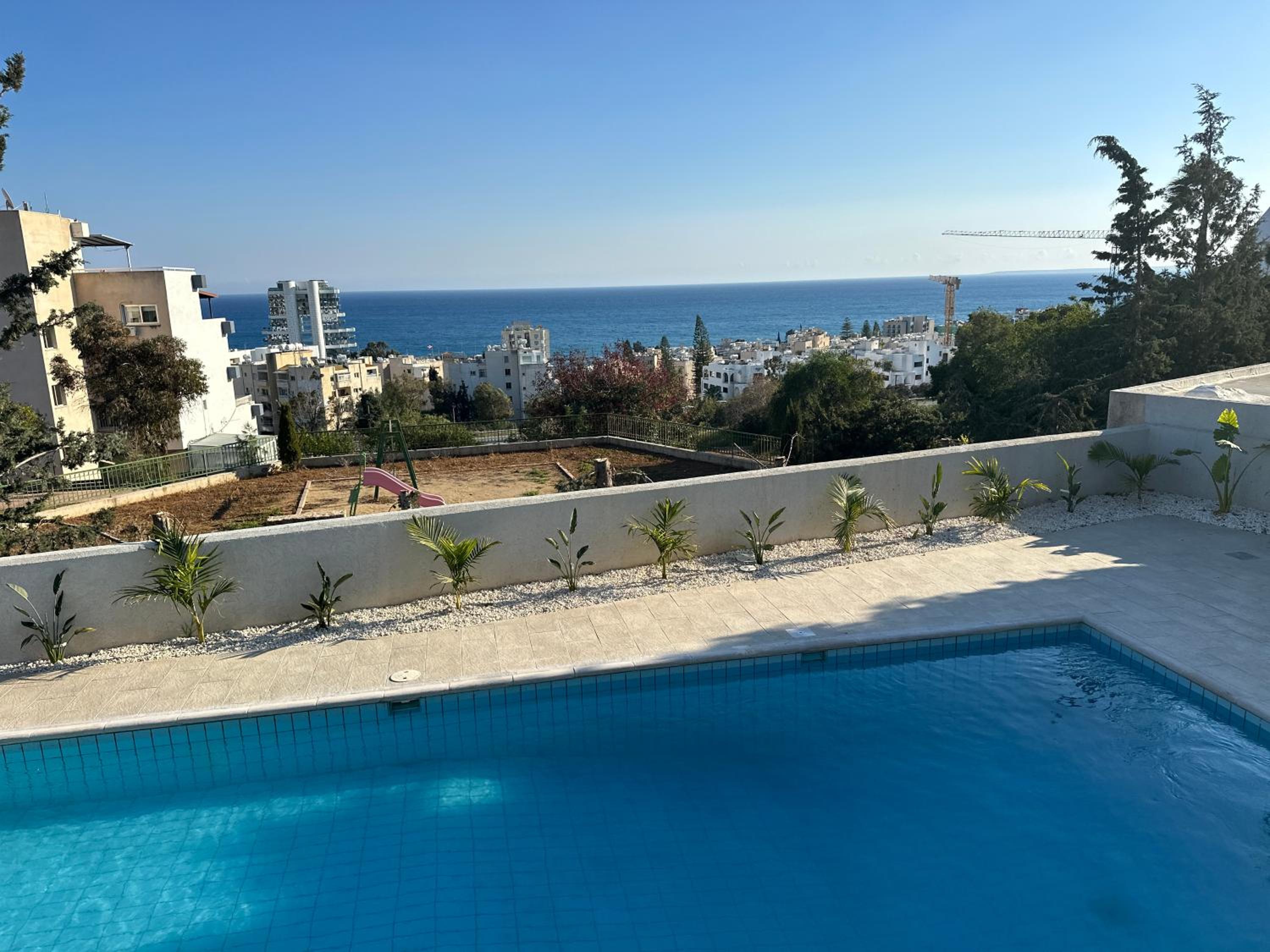 Luxury Seaview Limassol Villa Pool Jacuzzi Sauna