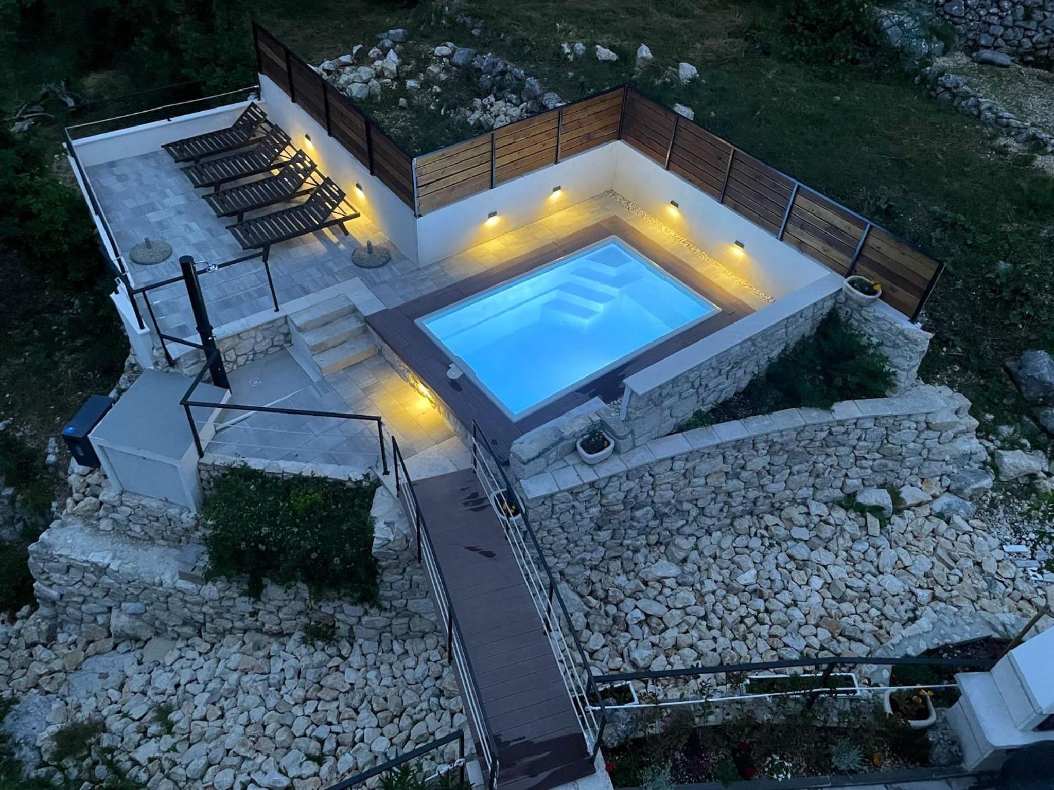 Villa Didovina mit Pool und Meerblick view 3
