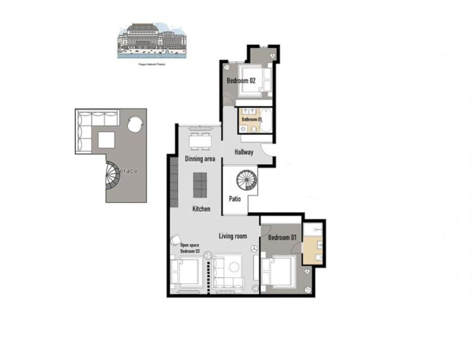 3BR AC Heaven of Harmony LUXPenthouse Theater view