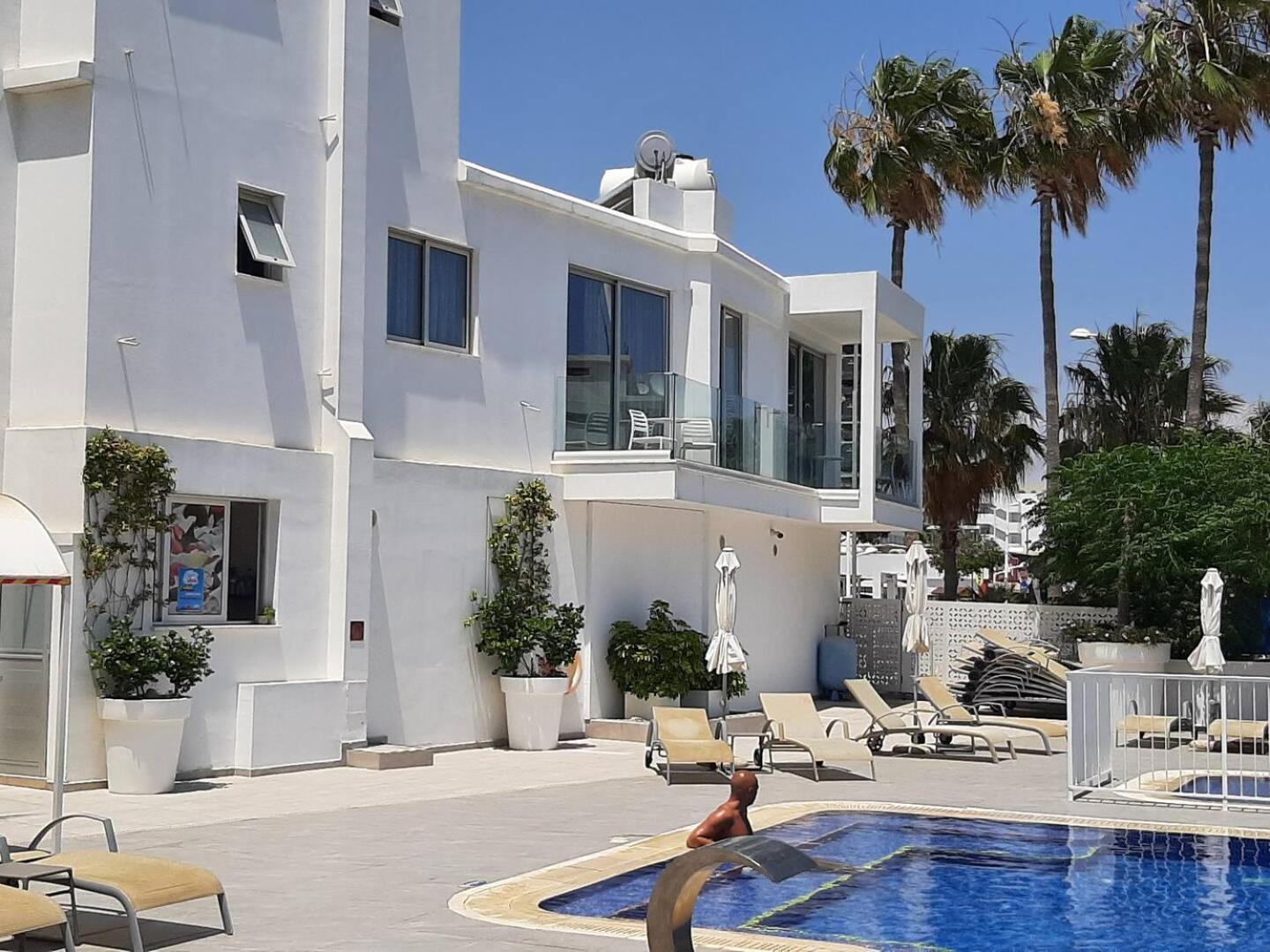 Protaras Plaza Superior Room sea and pool view-126