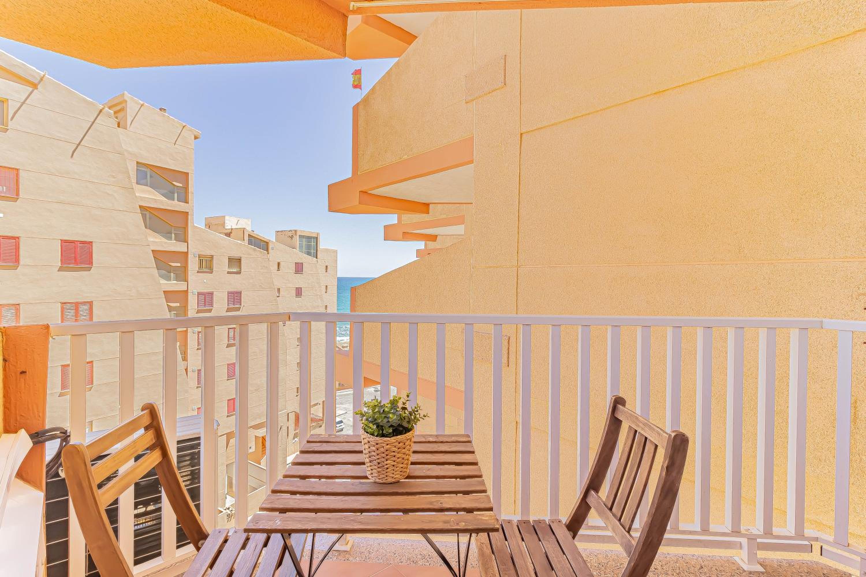 LA PECERA - La Manga del Mar Menor - Edificio Mónaco - Kilómetro 7 - cama plegable y sofá-cama view 2
