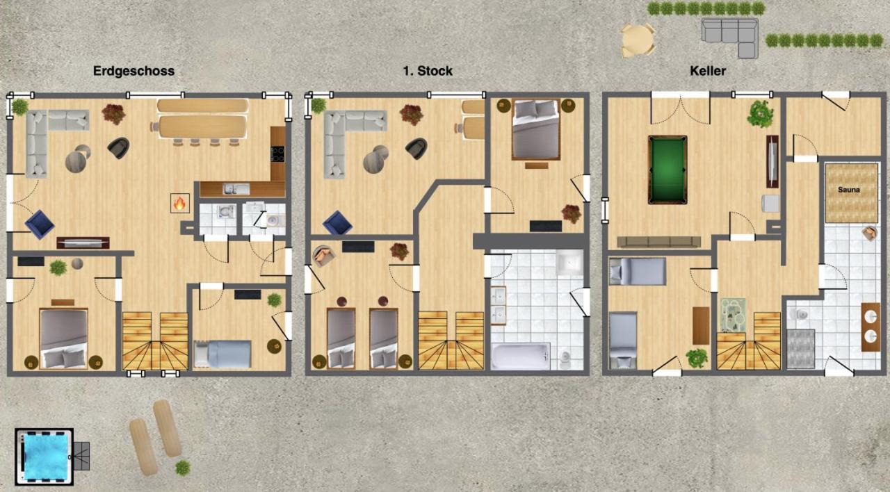 Industrial Loft Whirlpool, Sauna, Terrace