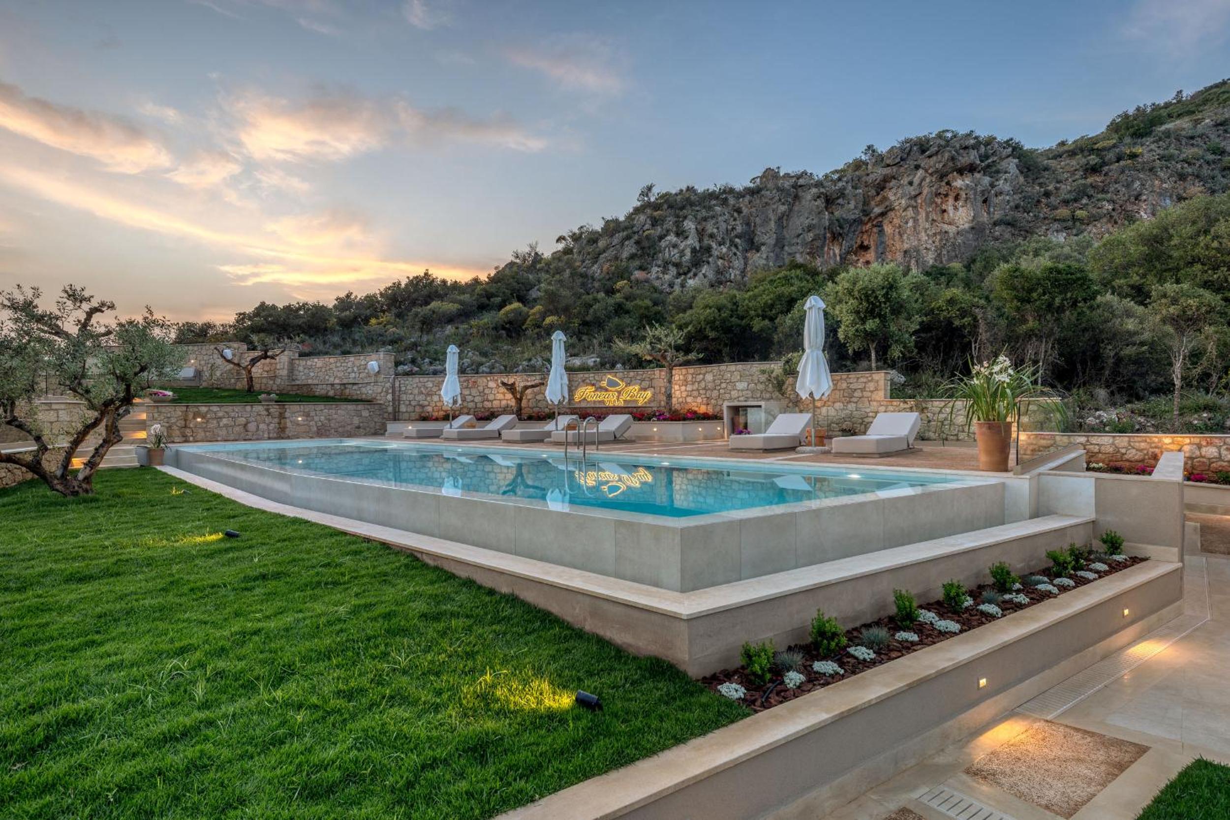 Foneas Bay Villa view 2